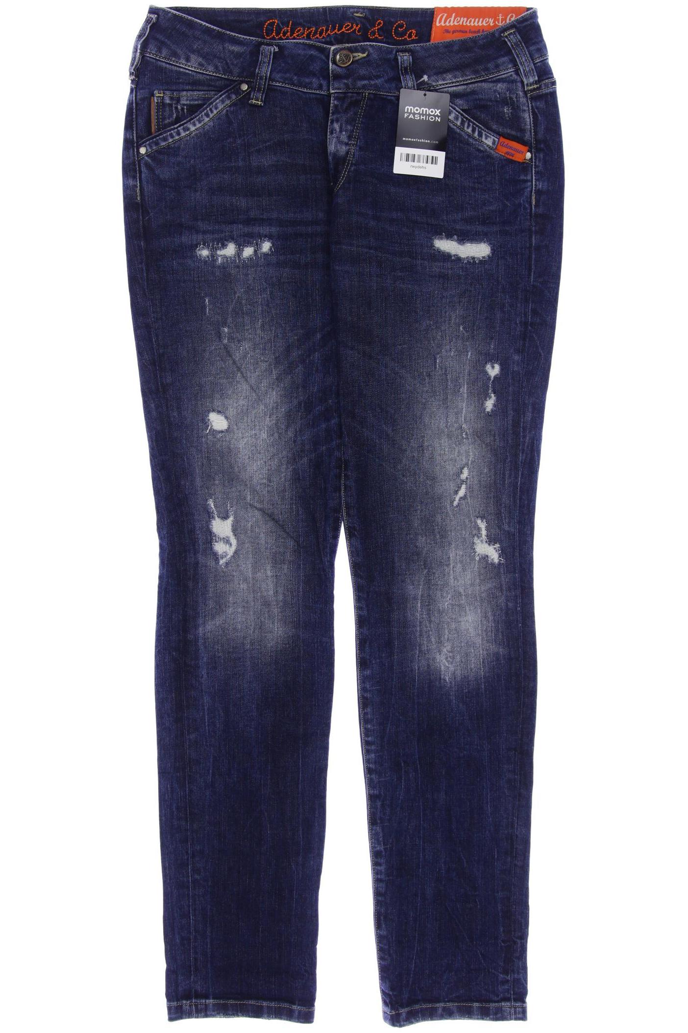 

Adenauer & Co Damen Jeans, marineblau
