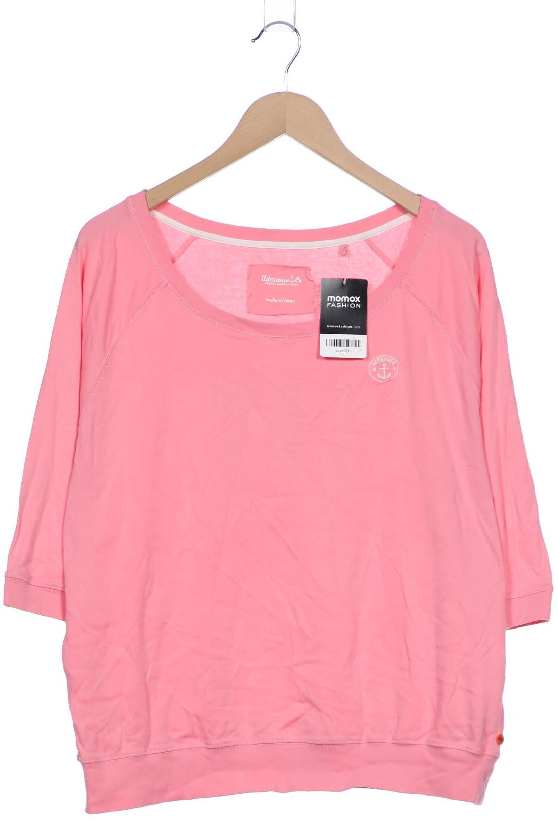 

Adenauer & Co Damen Langarmshirt, pink, Gr. 38