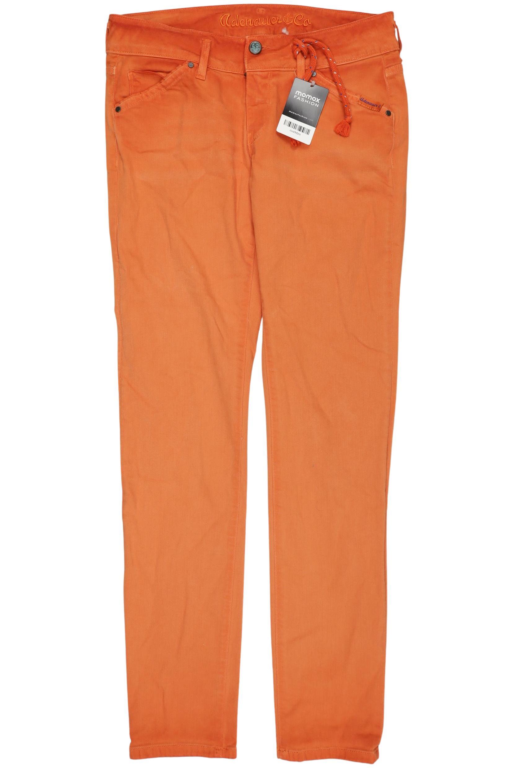 

Adenauer & Co Damen Jeans, orange, Gr. 29
