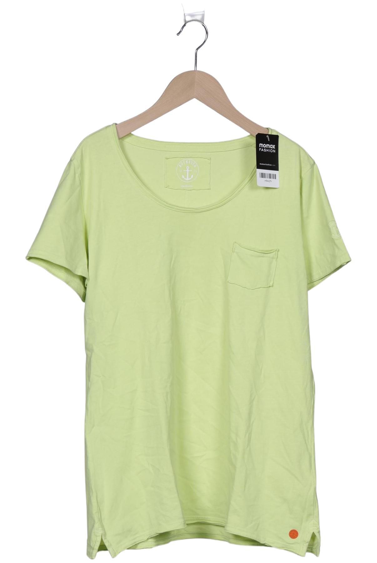 

Adenauer & Co Damen T-Shirt, hellgrün, Gr. 38