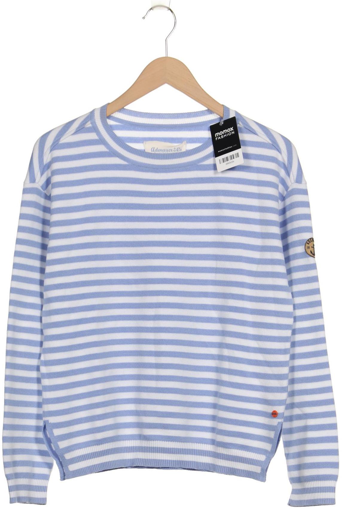 

Adenauer & Co Damen Pullover, blau, Gr. 34