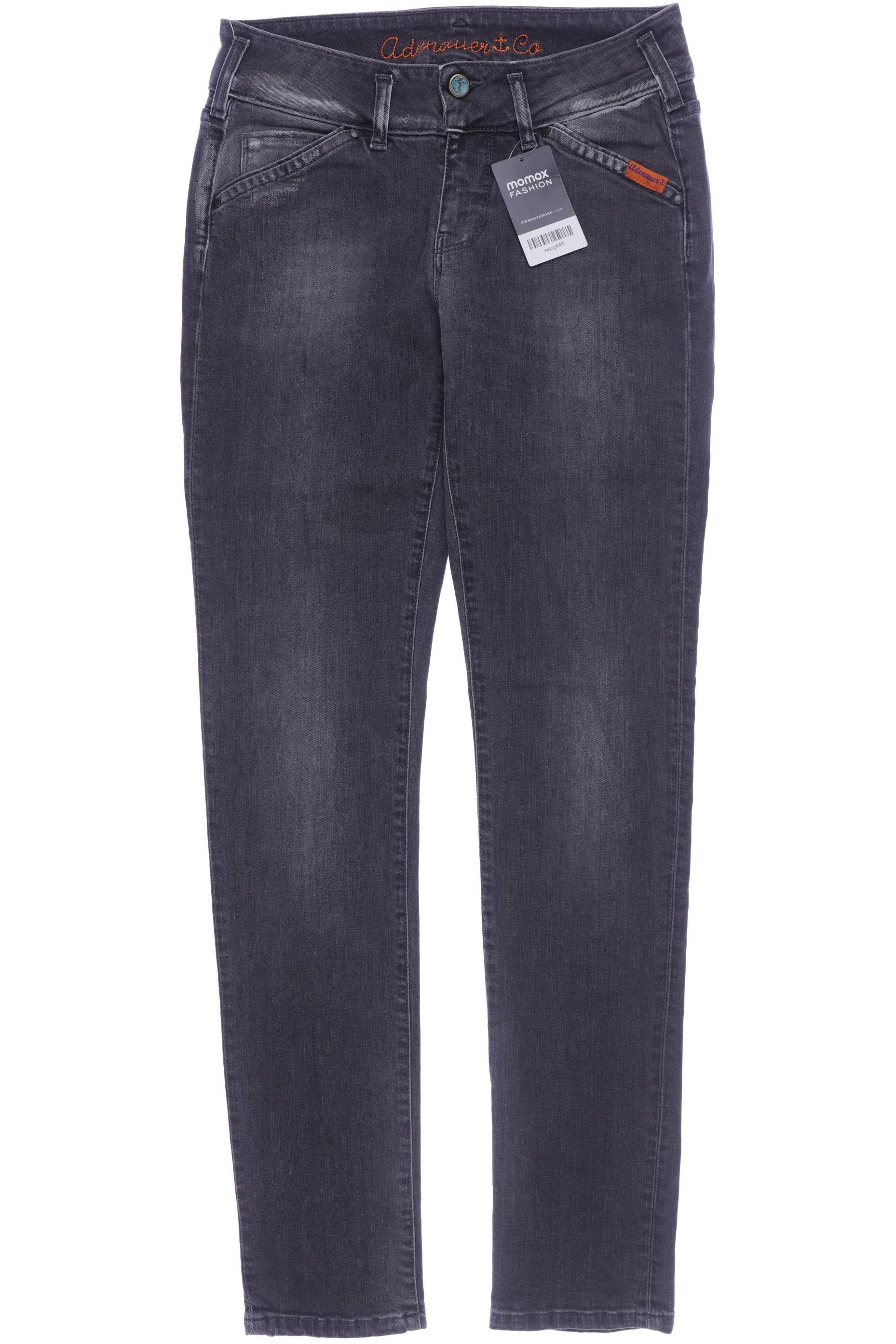 

Adenauer & Co Damen Jeans, grau, Gr. 27