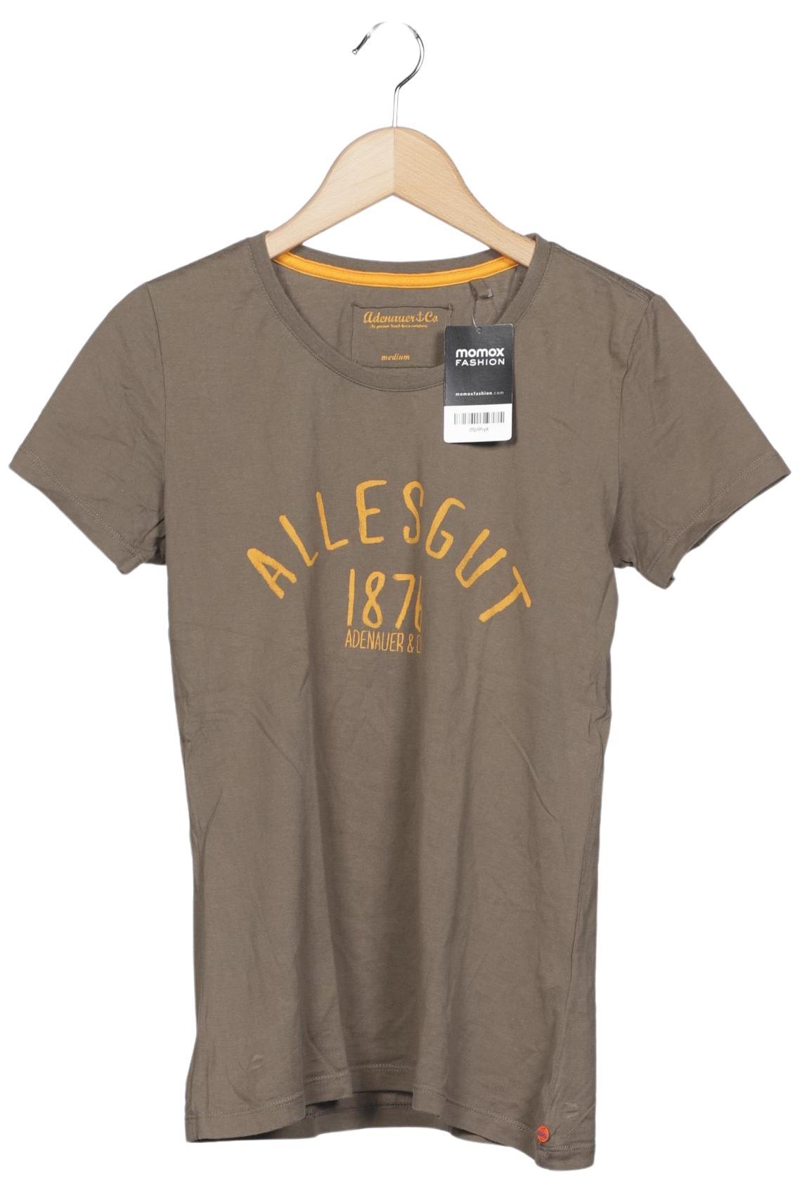 

Adenauer & Co Damen T-Shirt, braun, Gr. 38