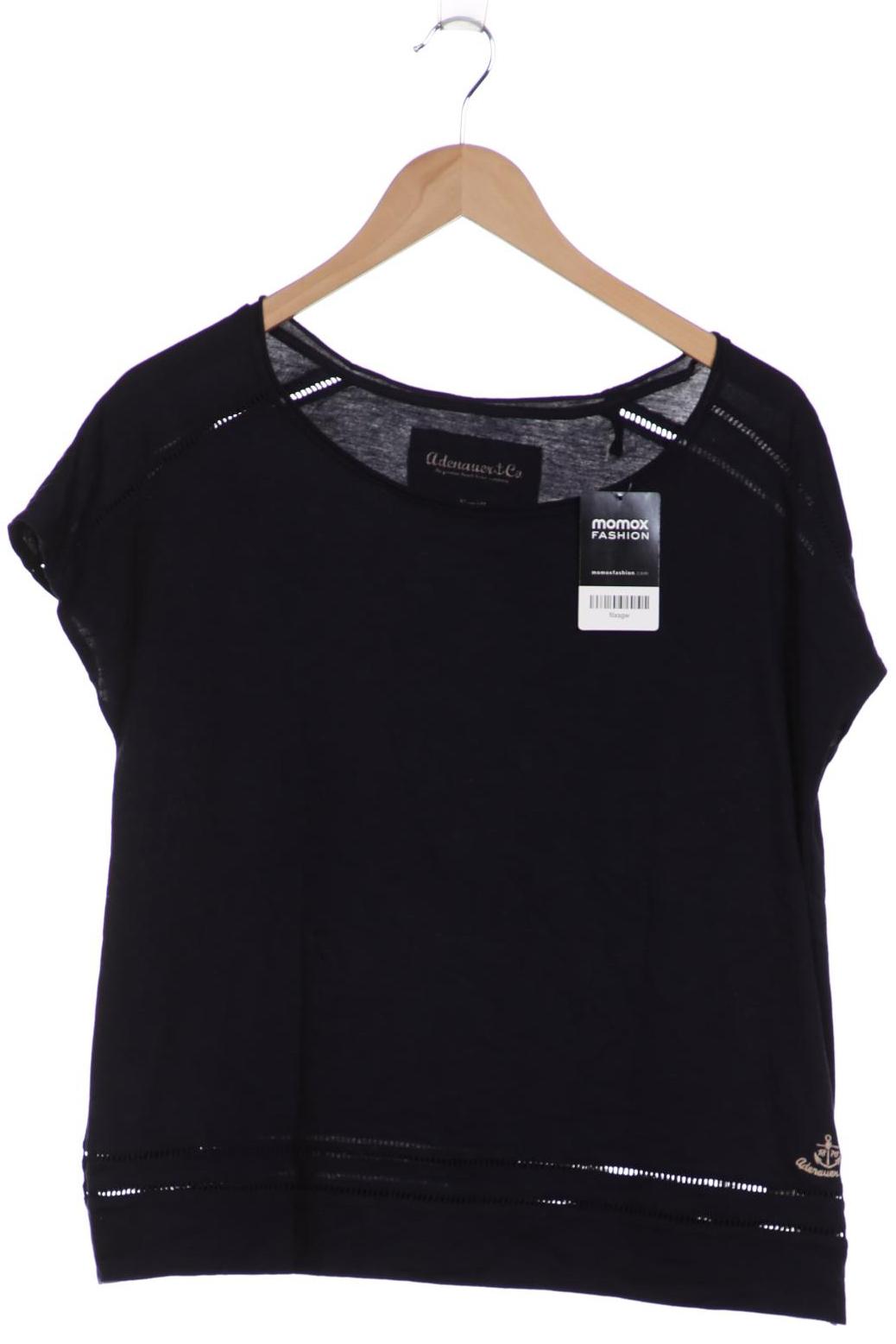 

Adenauer & Co Damen T-Shirt, marineblau, Gr. 34