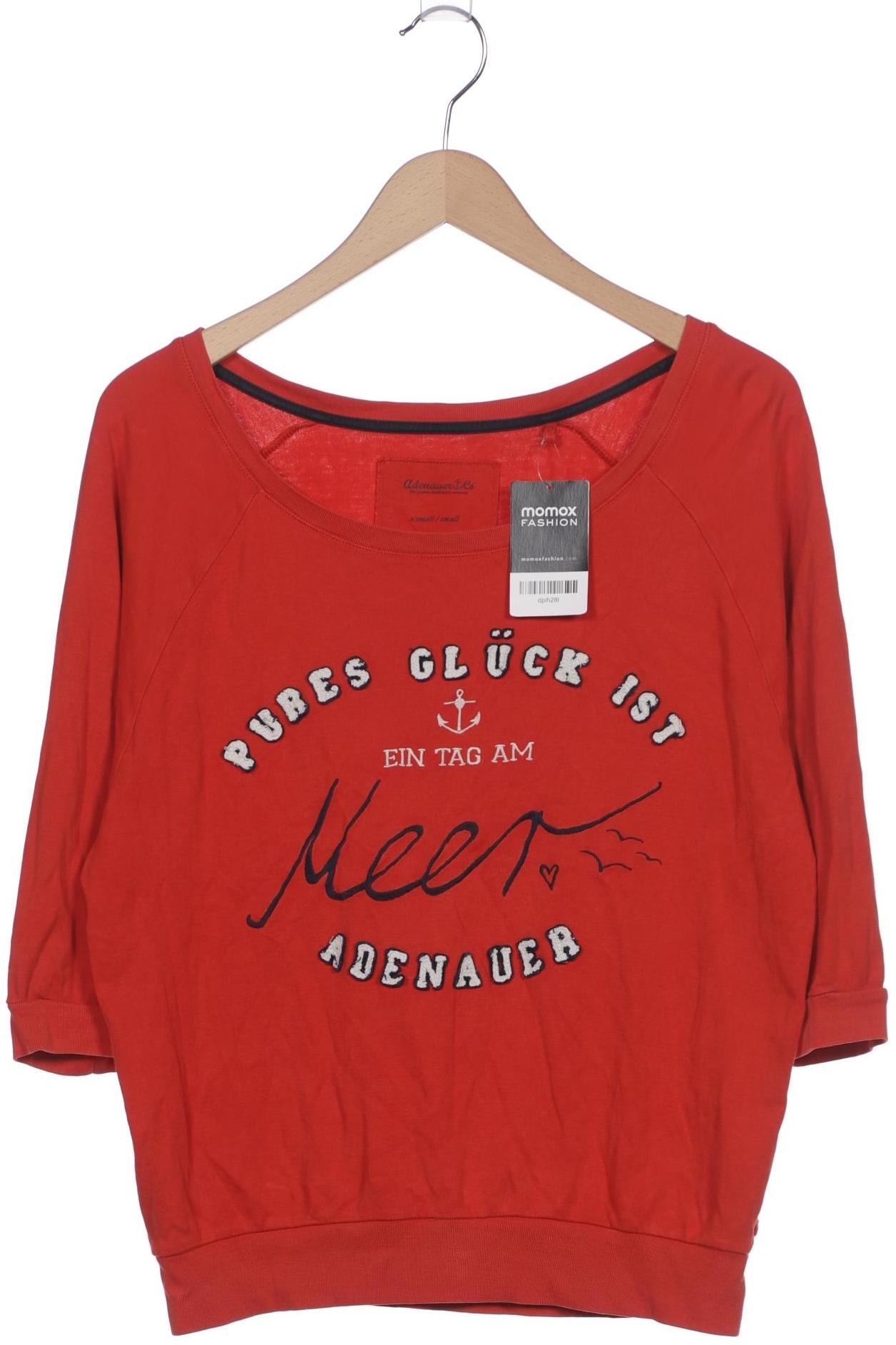 

Adenauer & Co Damen Sweatshirt, orange, Gr. 34