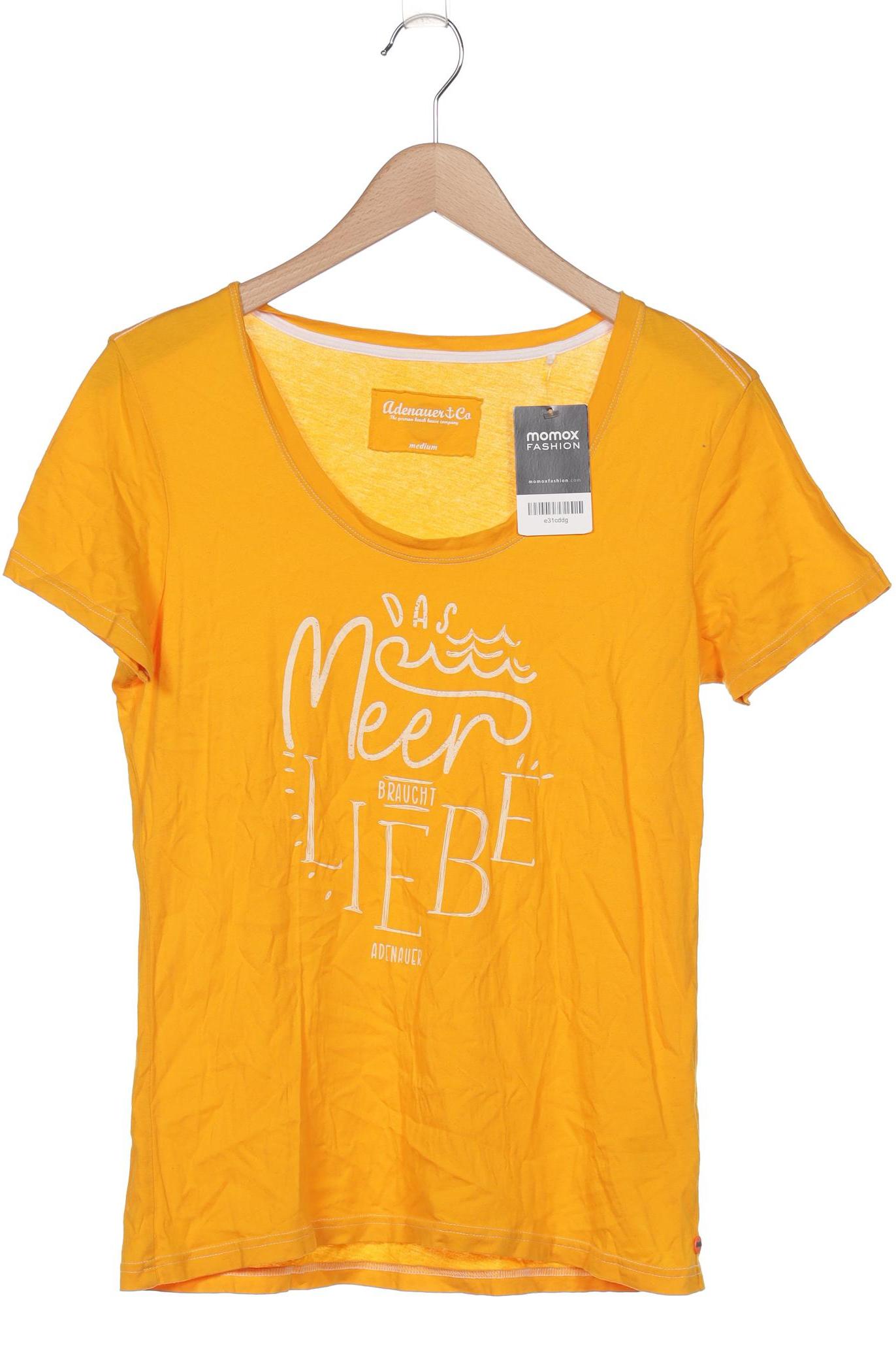 

Adenauer & Co Damen T-Shirt, orange, Gr. 38