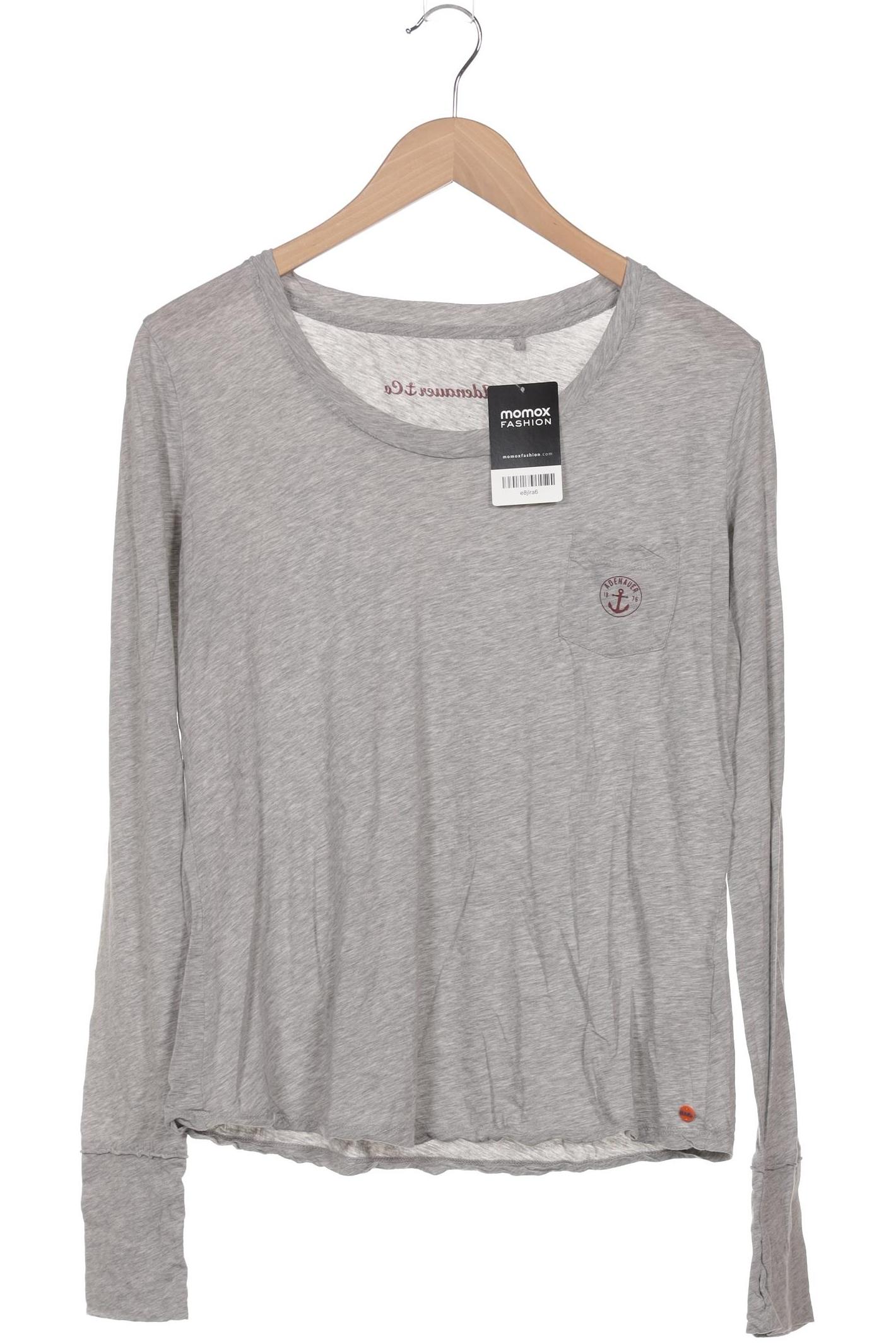 

Adenauer & Co Damen Langarmshirt, grau, Gr. 42