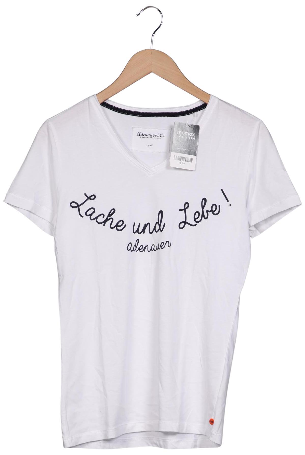 

Adenauer & Co Damen T-Shirt, weiß, Gr. 36