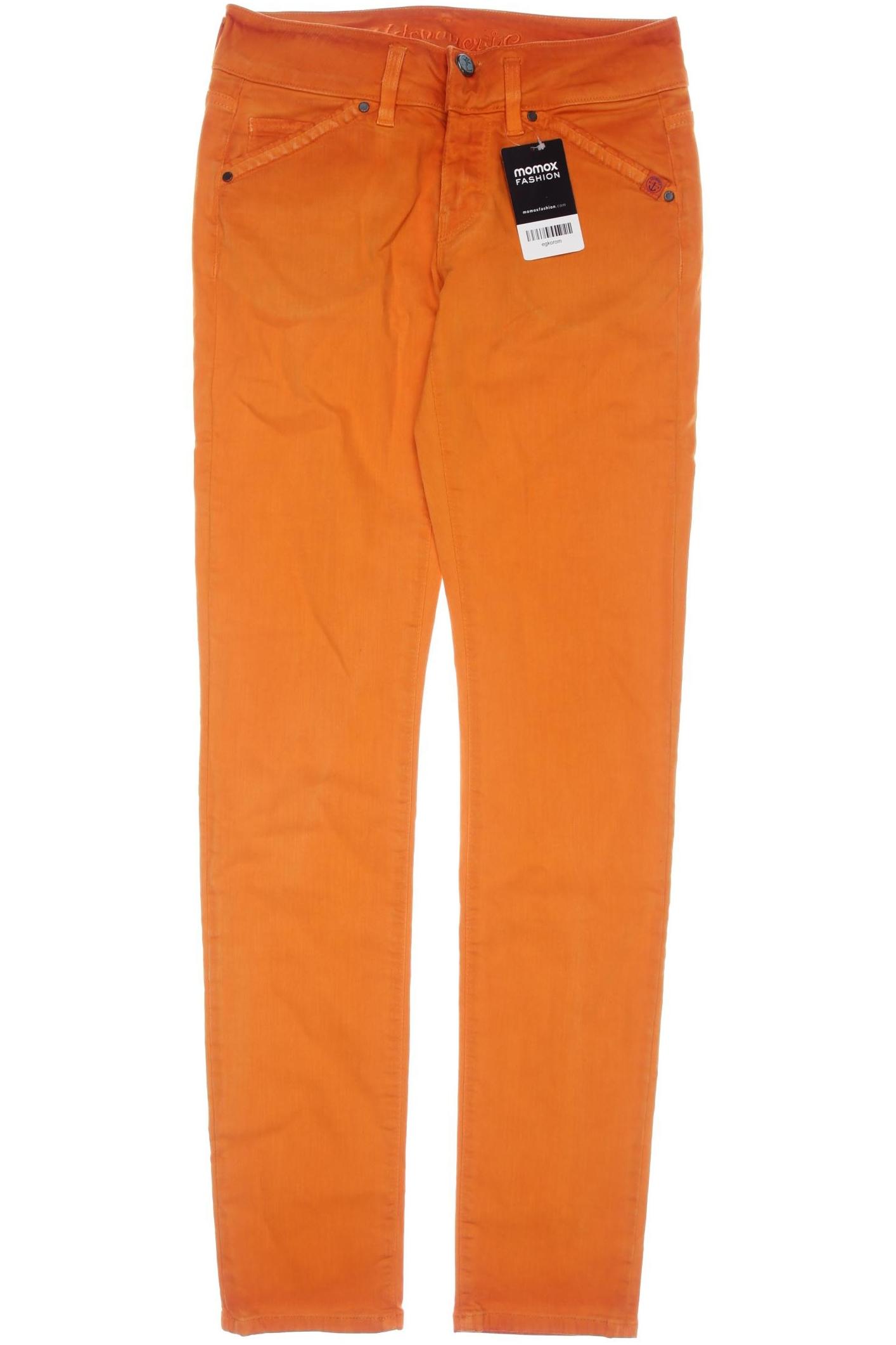 

Adenauer & Co Damen Jeans, orange, Gr. 26