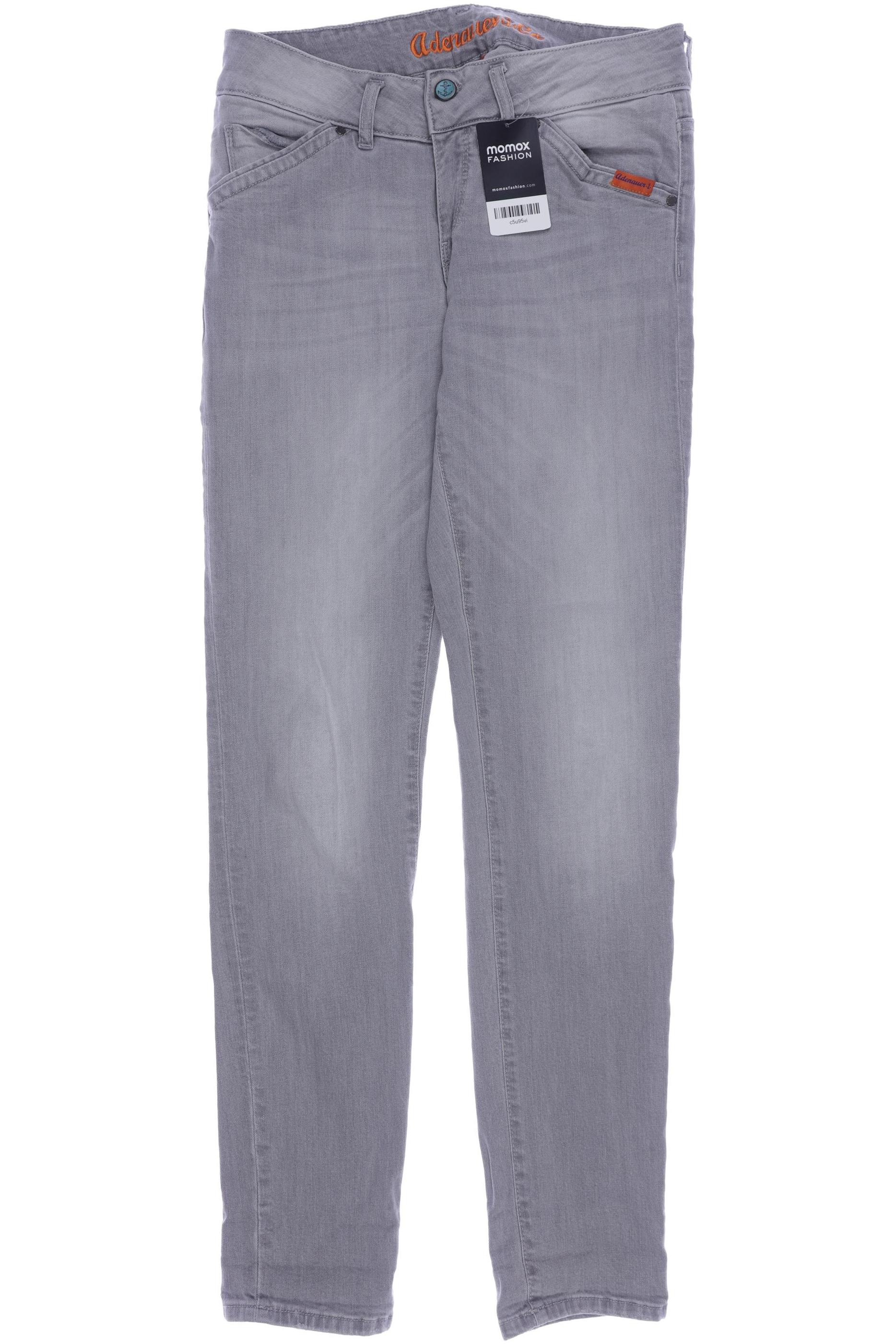 

Adenauer & Co Damen Jeans, grau, Gr. 40