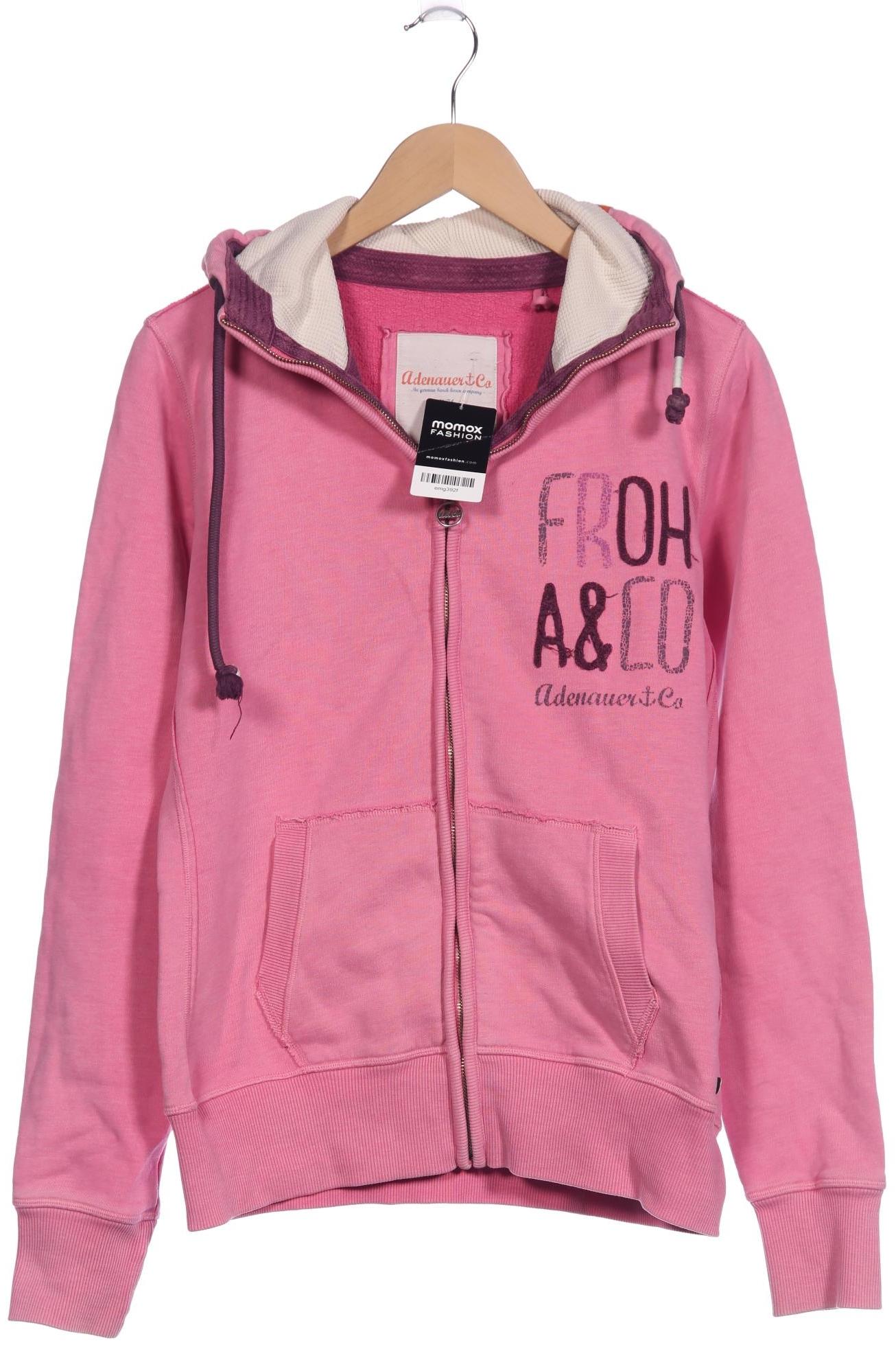 

Adenauer & Co Damen Kapuzenpullover, pink, Gr. 42