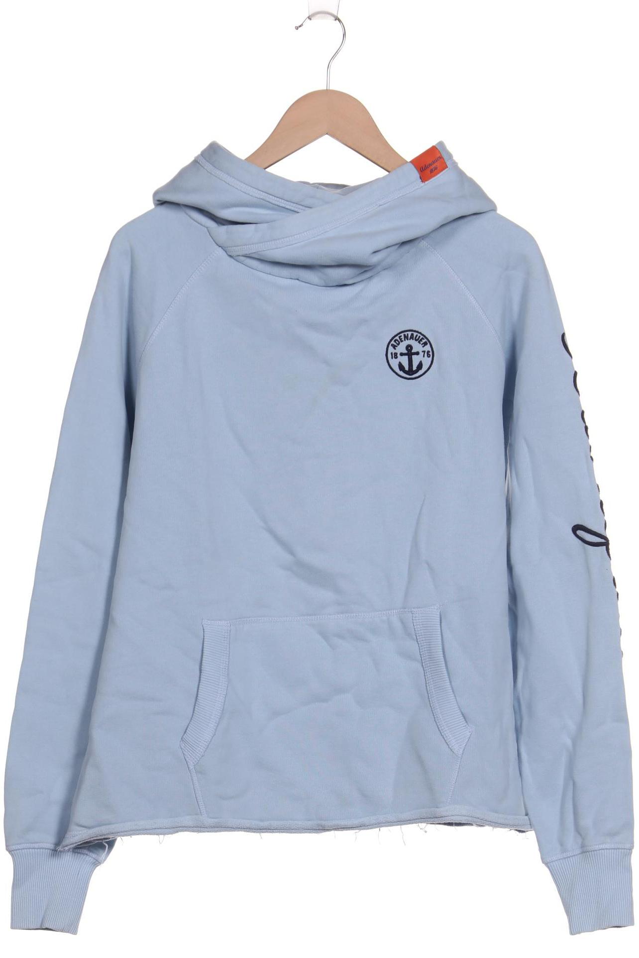 

Adenauer & Co Damen Kapuzenpullover, hellblau, Gr. 42