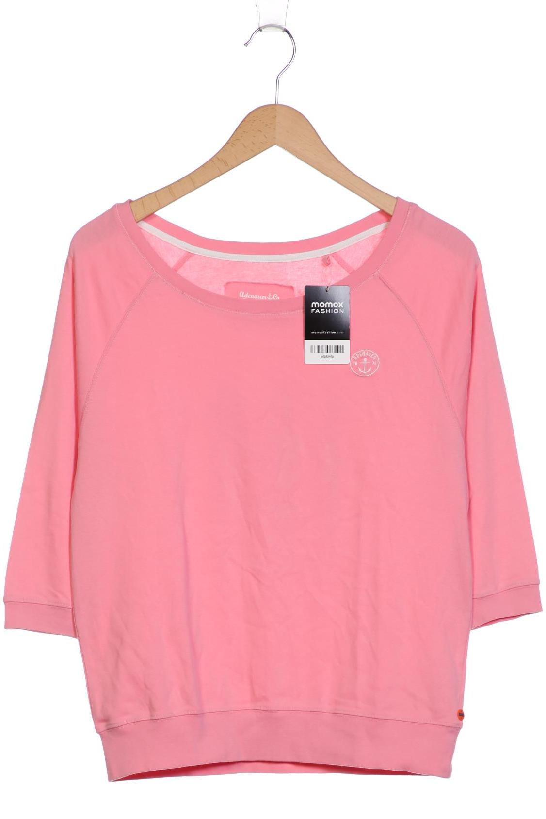 

Adenauer & Co Damen Langarmshirt, pink, Gr. 34