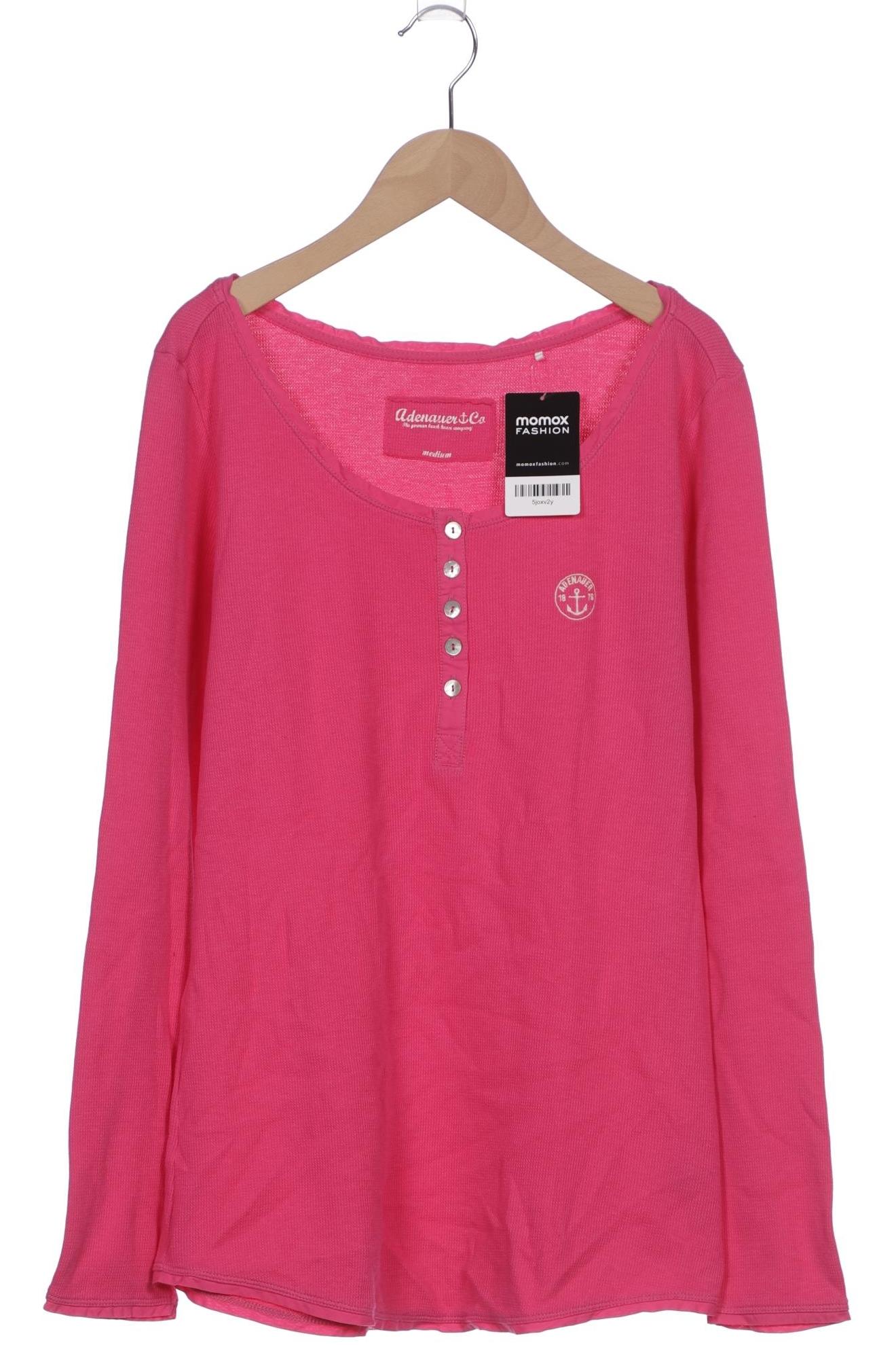 

Adenauer & Co Damen Langarmshirt, pink, Gr. 38