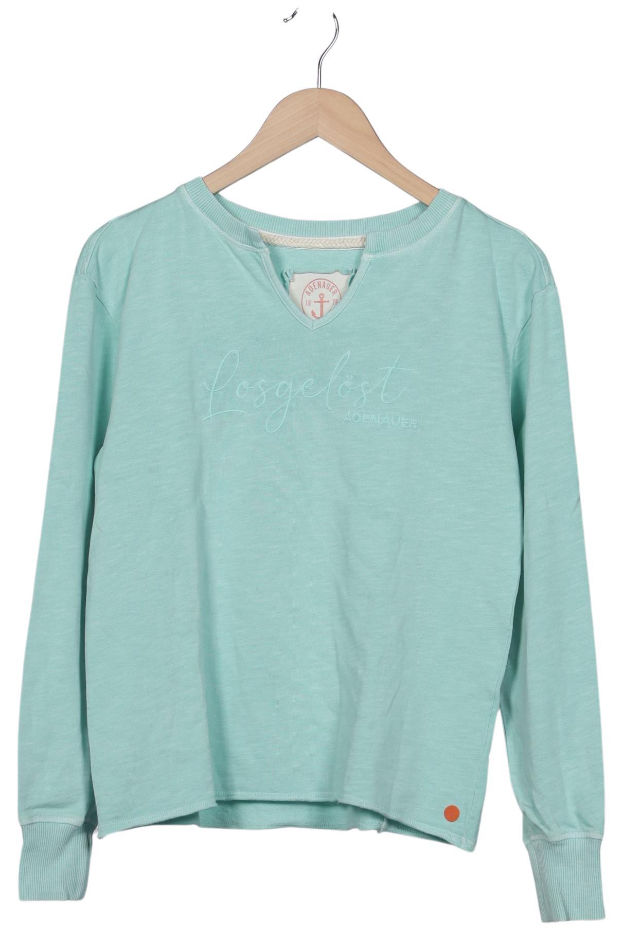 

Adenauer & Co Damen Sweatshirt, hellgrün, Gr. 34