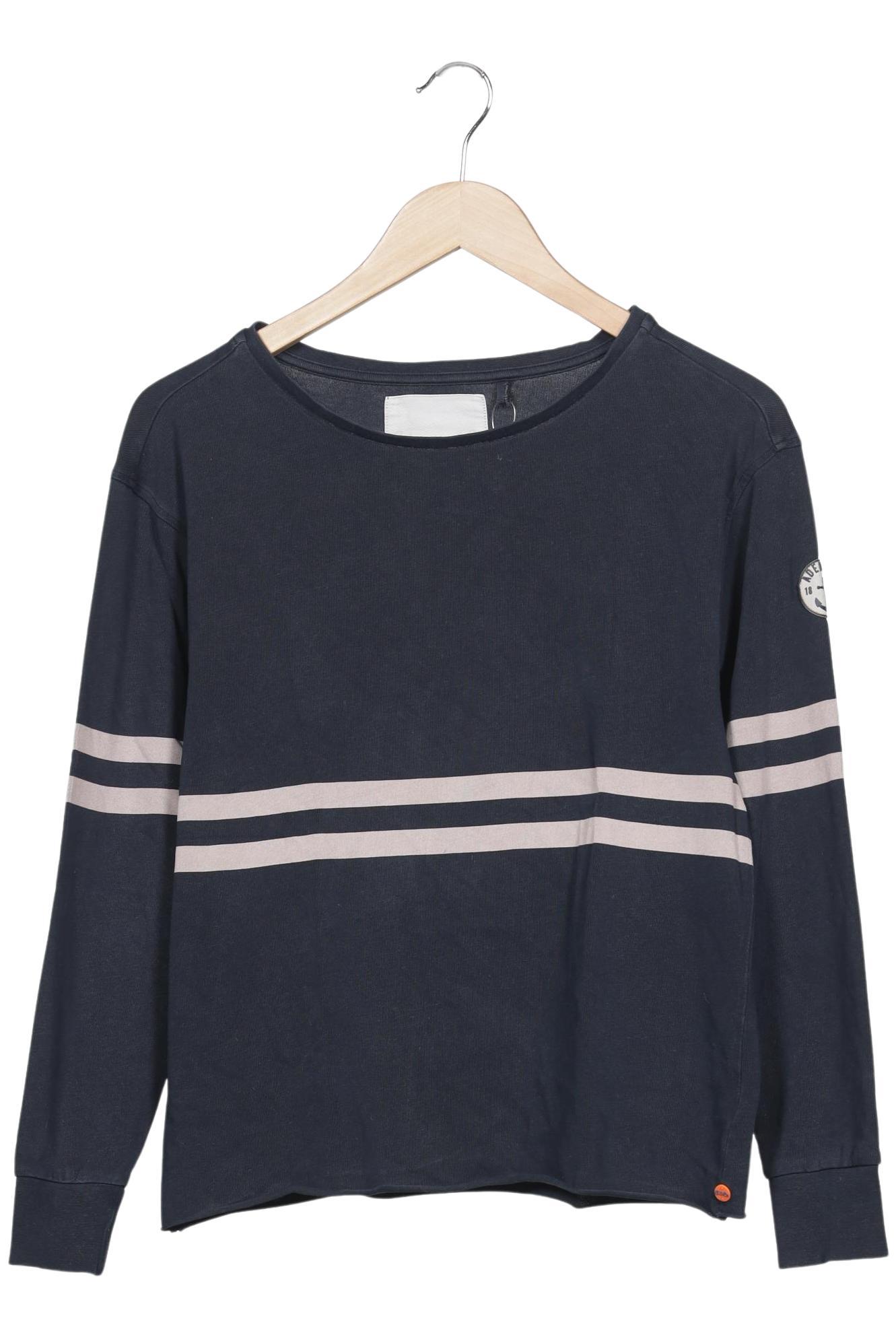 

Adenauer & Co Damen Langarmshirt, marineblau, Gr. 34