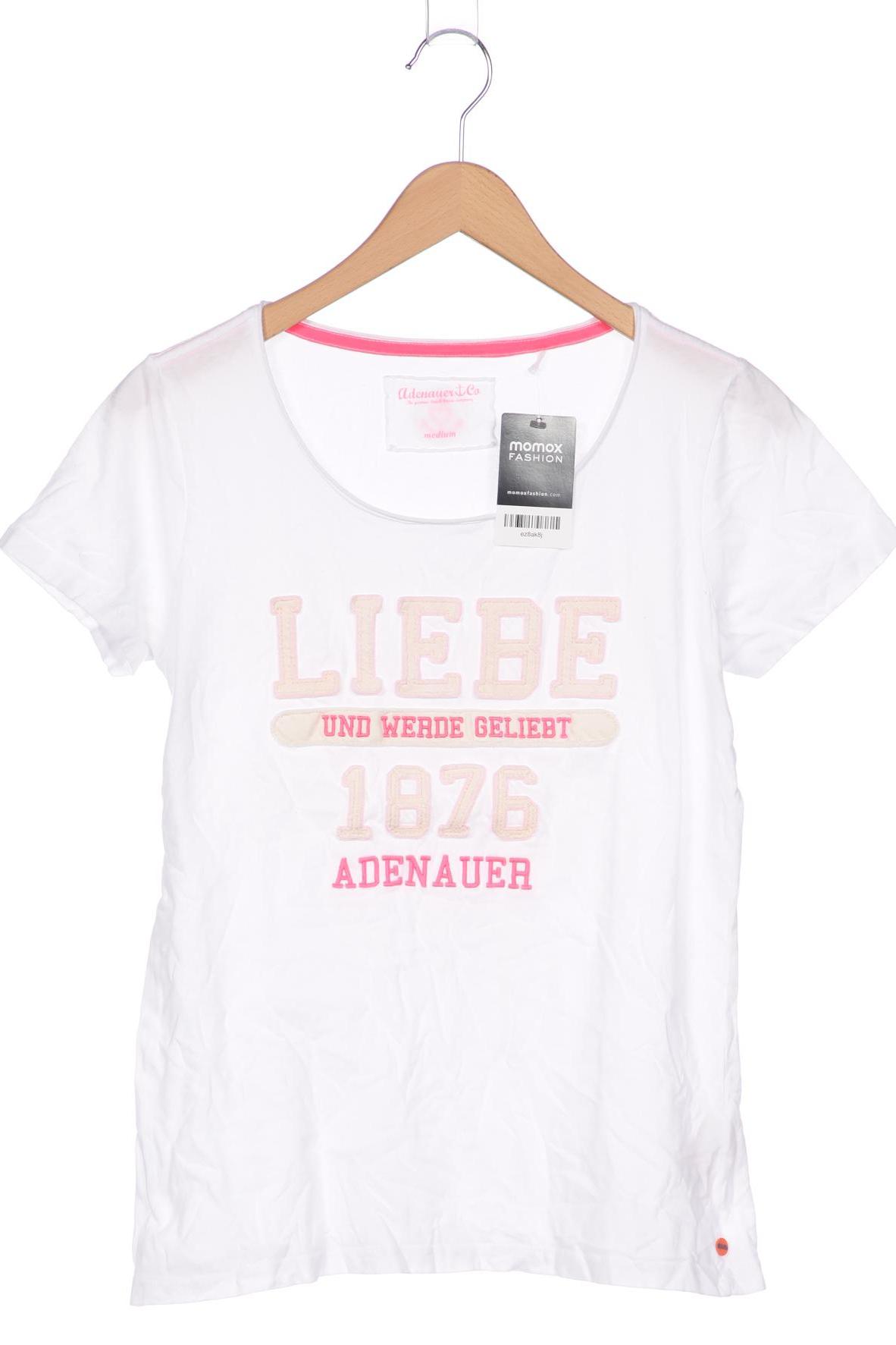 

Adenauer & Co Damen T-Shirt, weiß, Gr. 38