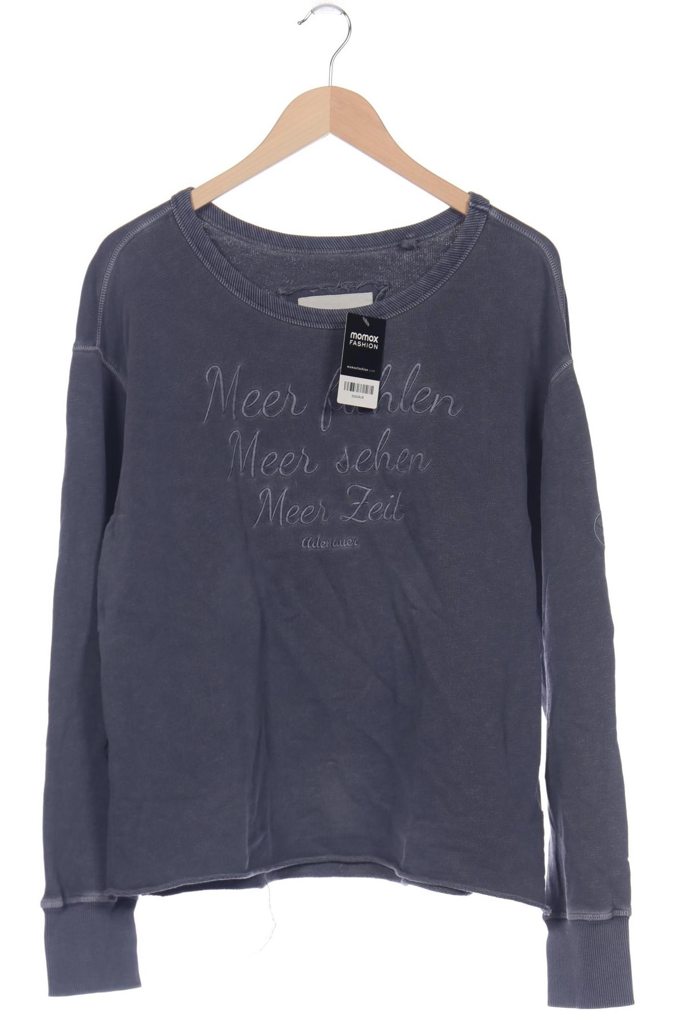 

Adenauer & Co Damen Sweatshirt, blau, Gr. 44