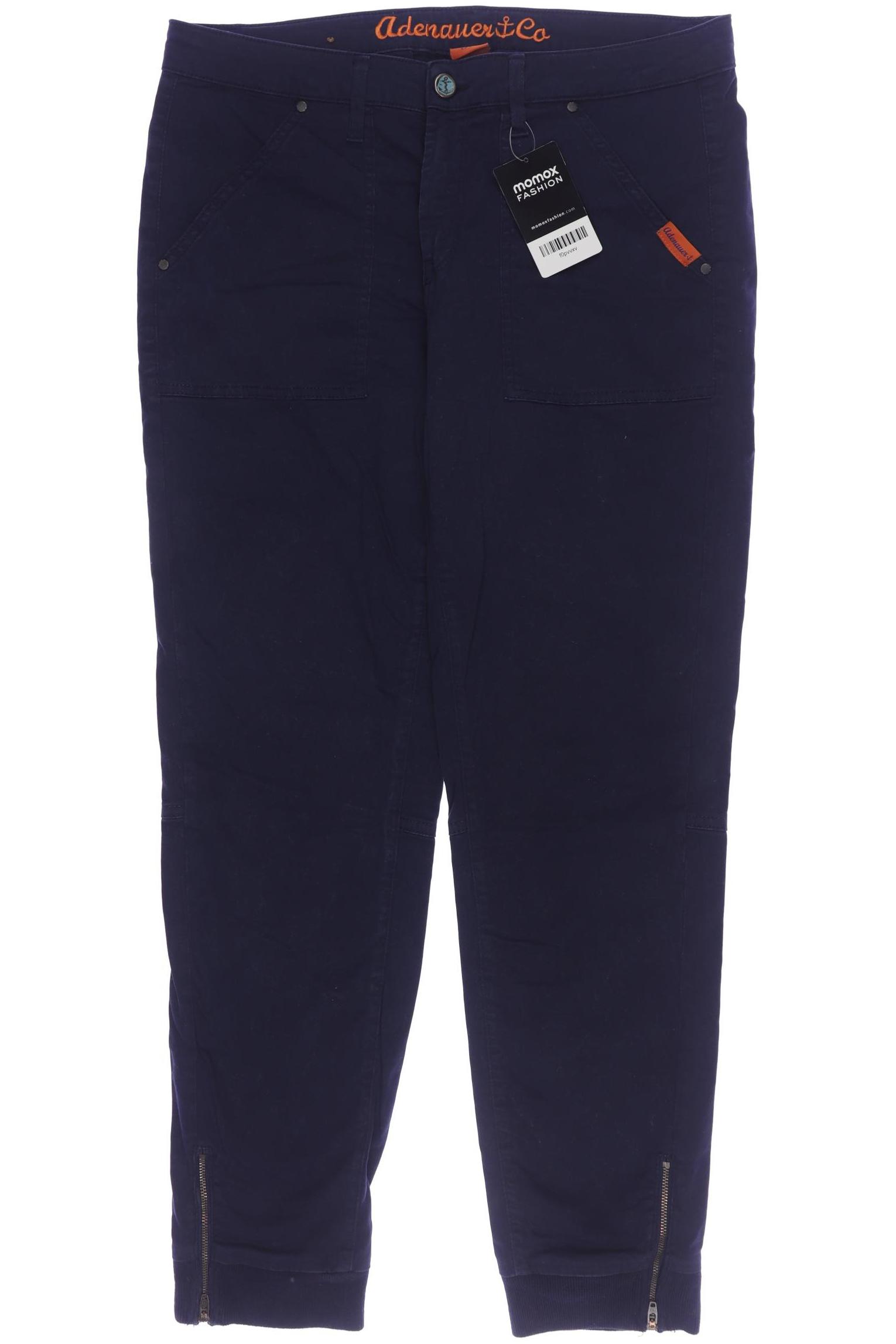 

Adenauer & Co Damen Stoffhose, marineblau, Gr. 30