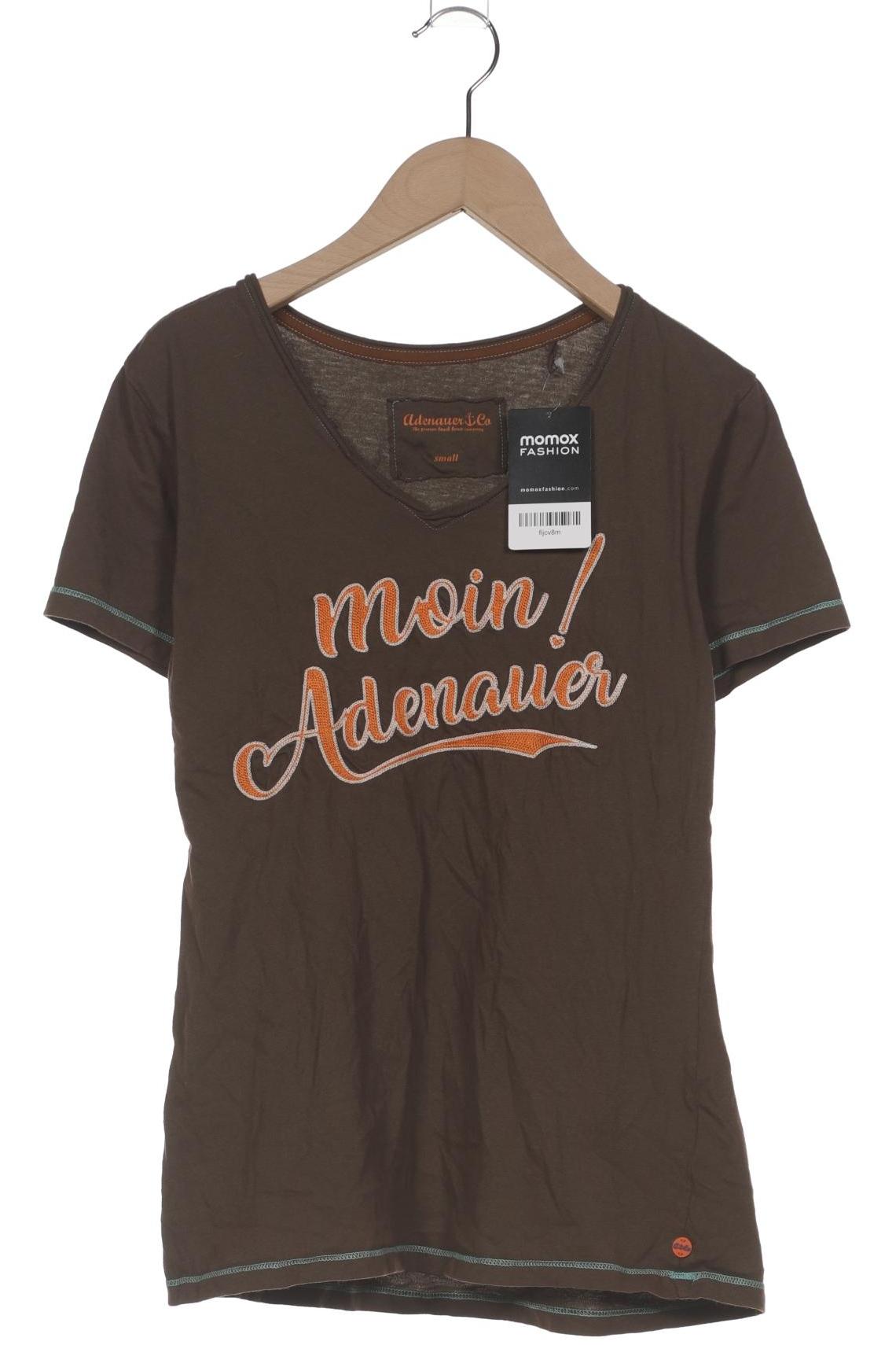 

Adenauer & Co Damen T-Shirt, braun, Gr. 36