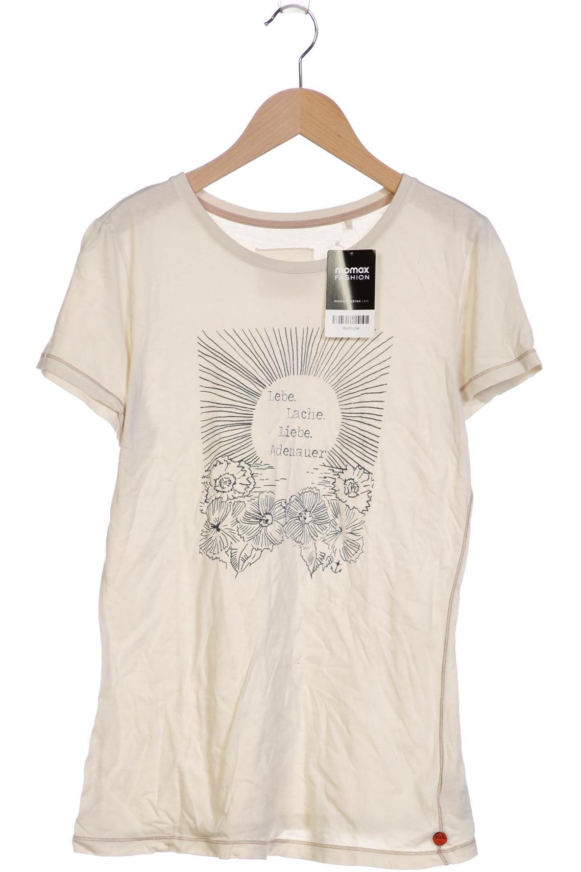 

Adenauer & Co Damen T-Shirt, beige, Gr. 42