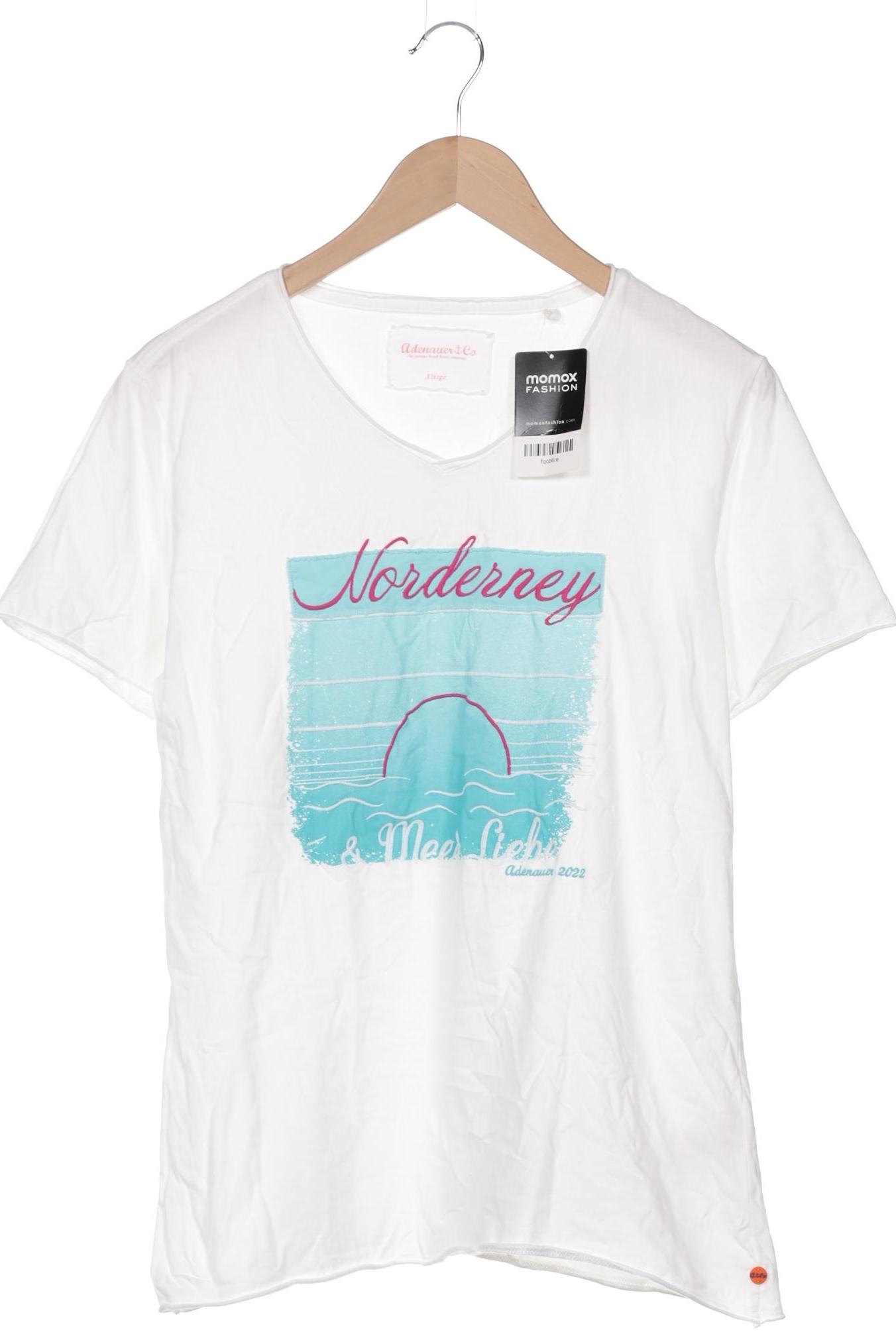 

Adenauer & Co Damen T-Shirt, weiß, Gr. 44