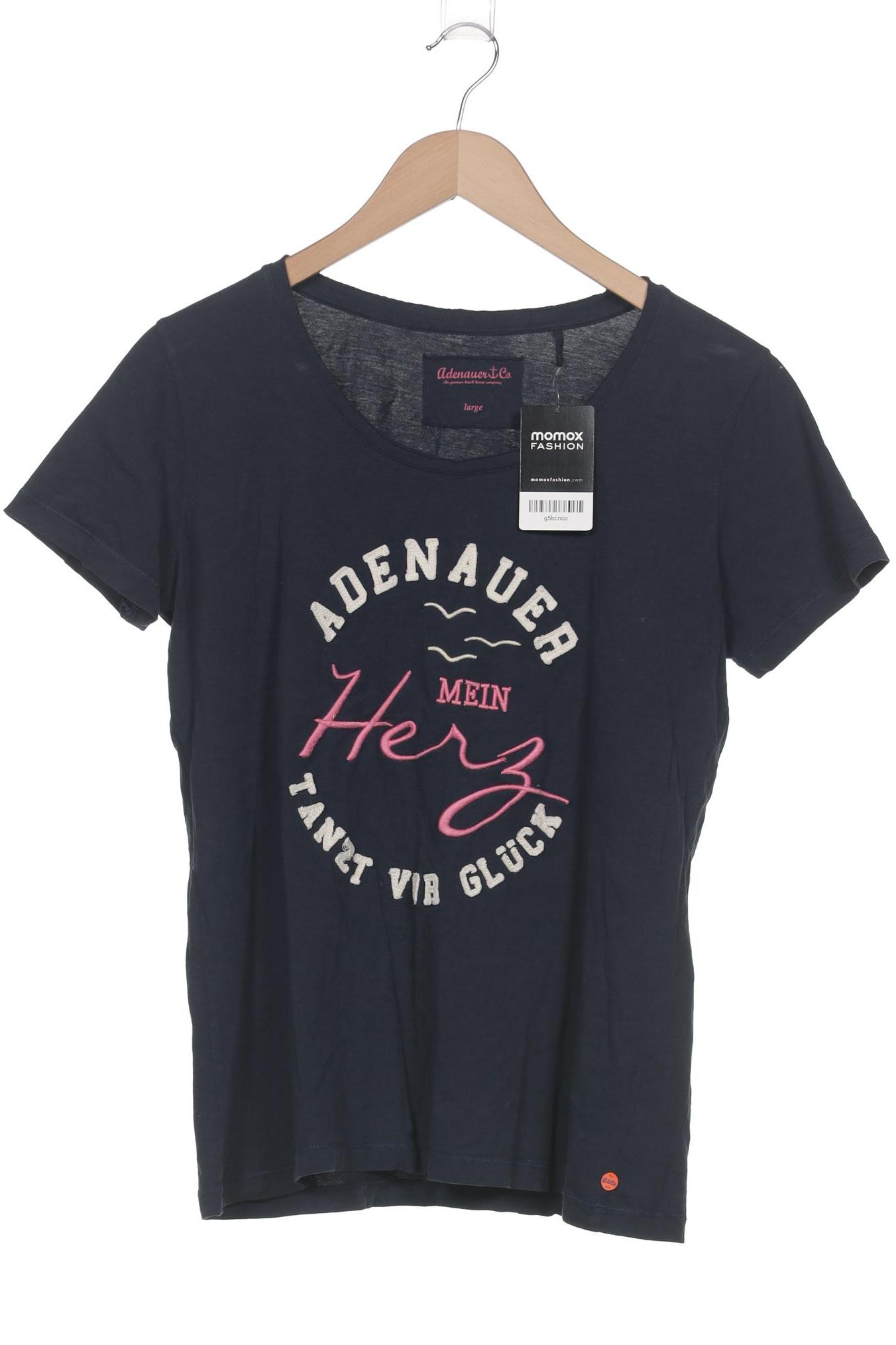 

Adenauer & Co Damen T-Shirt, marineblau, Gr. 42