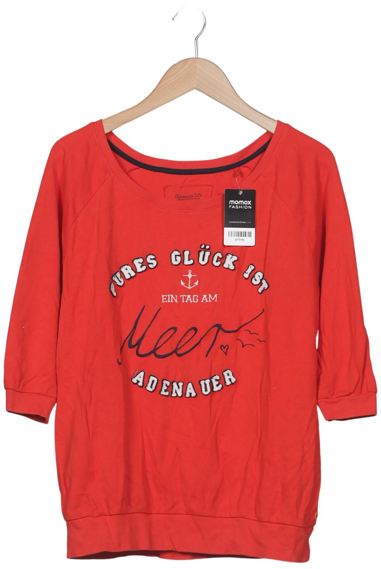 

Adenauer & Co Damen Langarmshirt, rot, Gr. 38