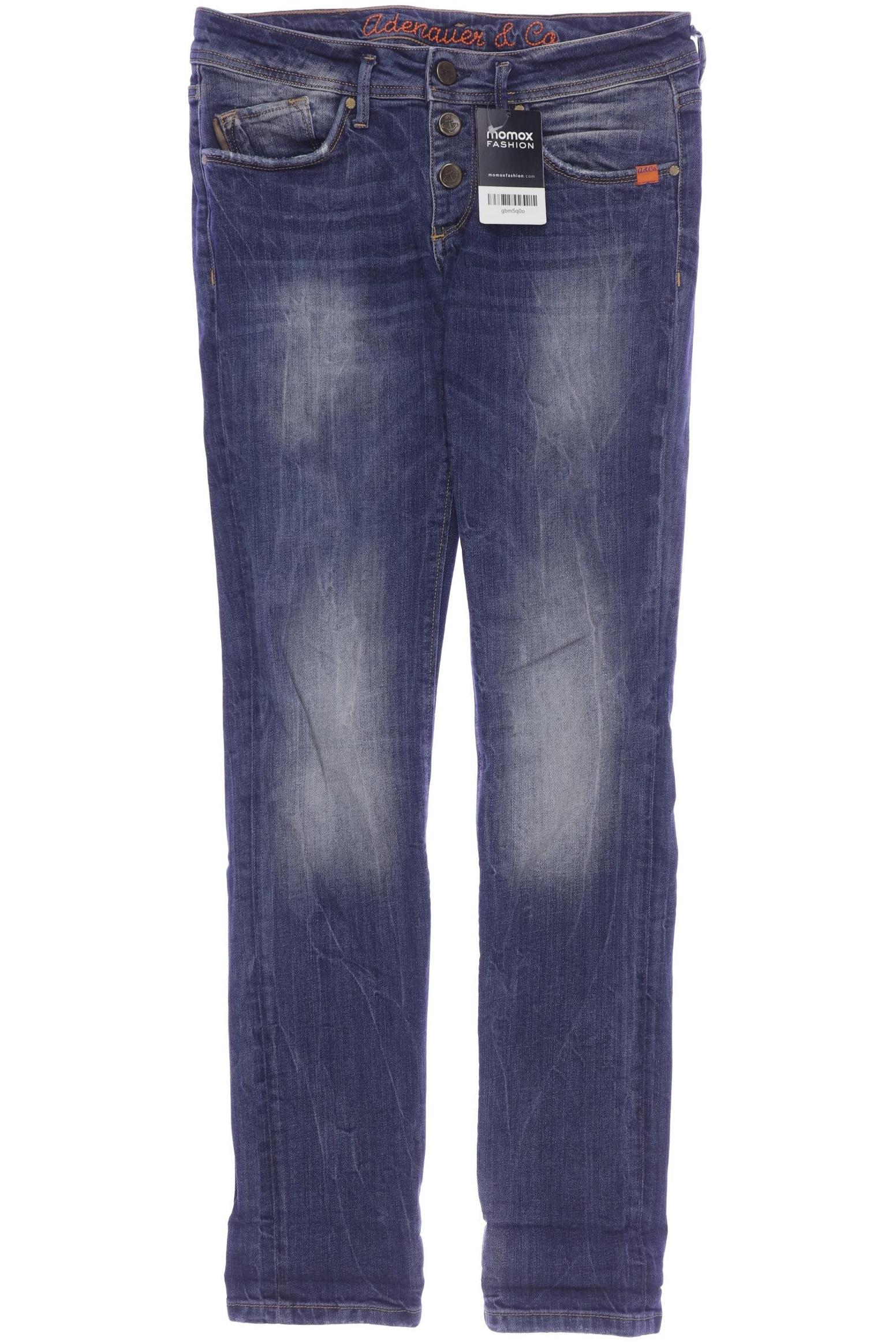 

Adenauer & Co Damen Jeans, blau, Gr. 27
