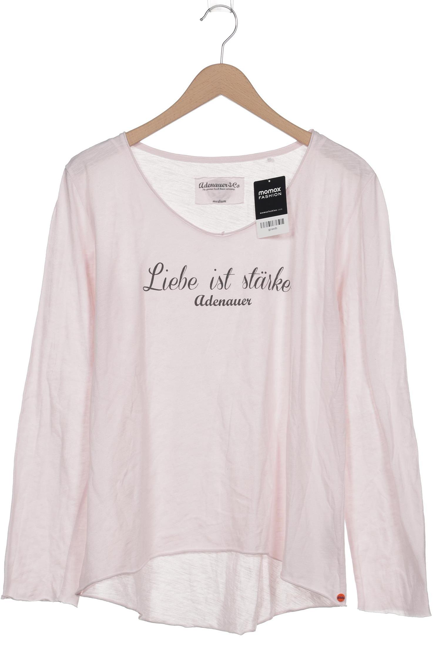 

Adenauer & Co Damen Langarmshirt, pink, Gr. 38