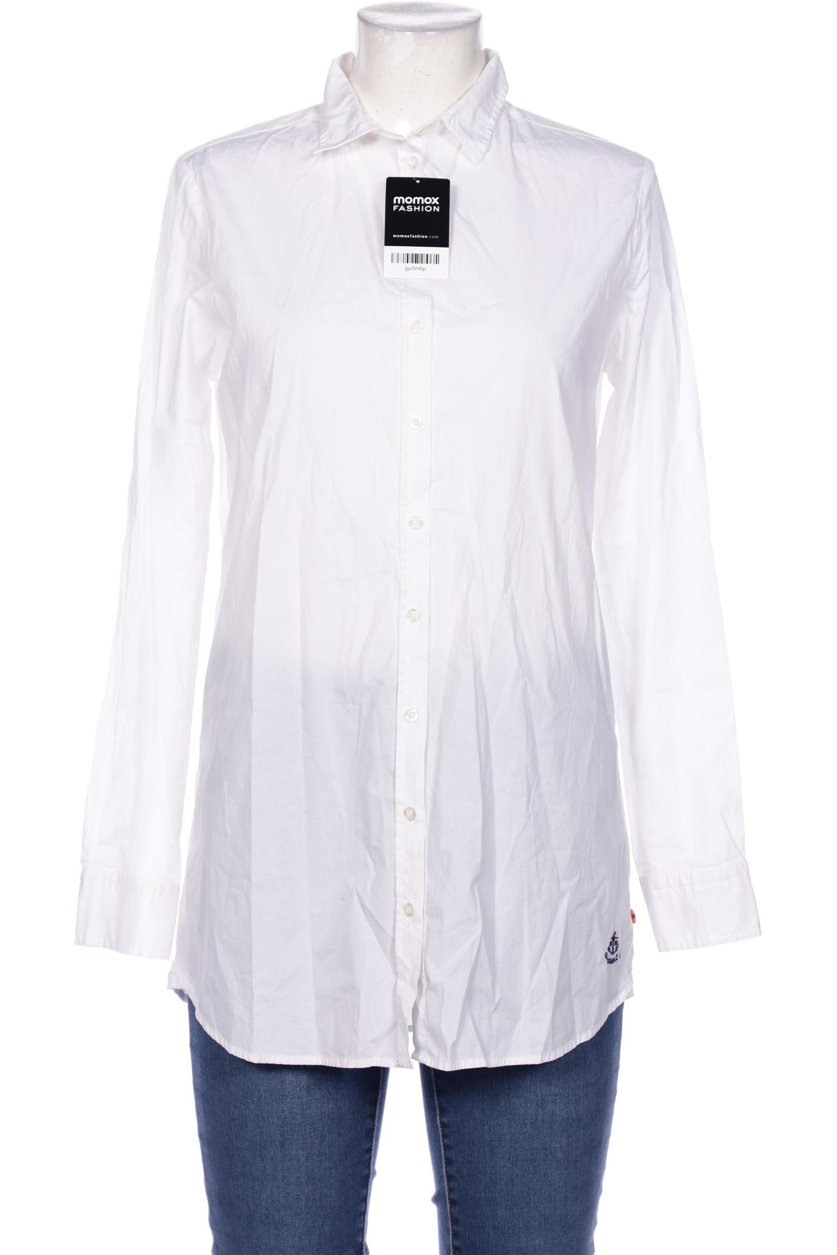 

Adenauer & Co Damen Bluse, weiß, Gr. 38