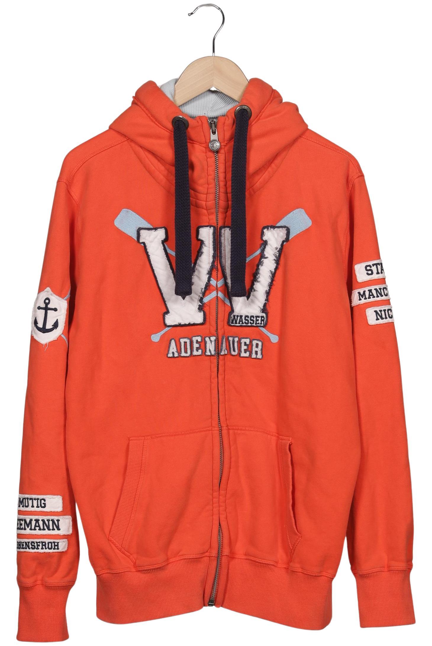 

Adenauer & Co Damen Kapuzenpullover, orange, Gr. 42