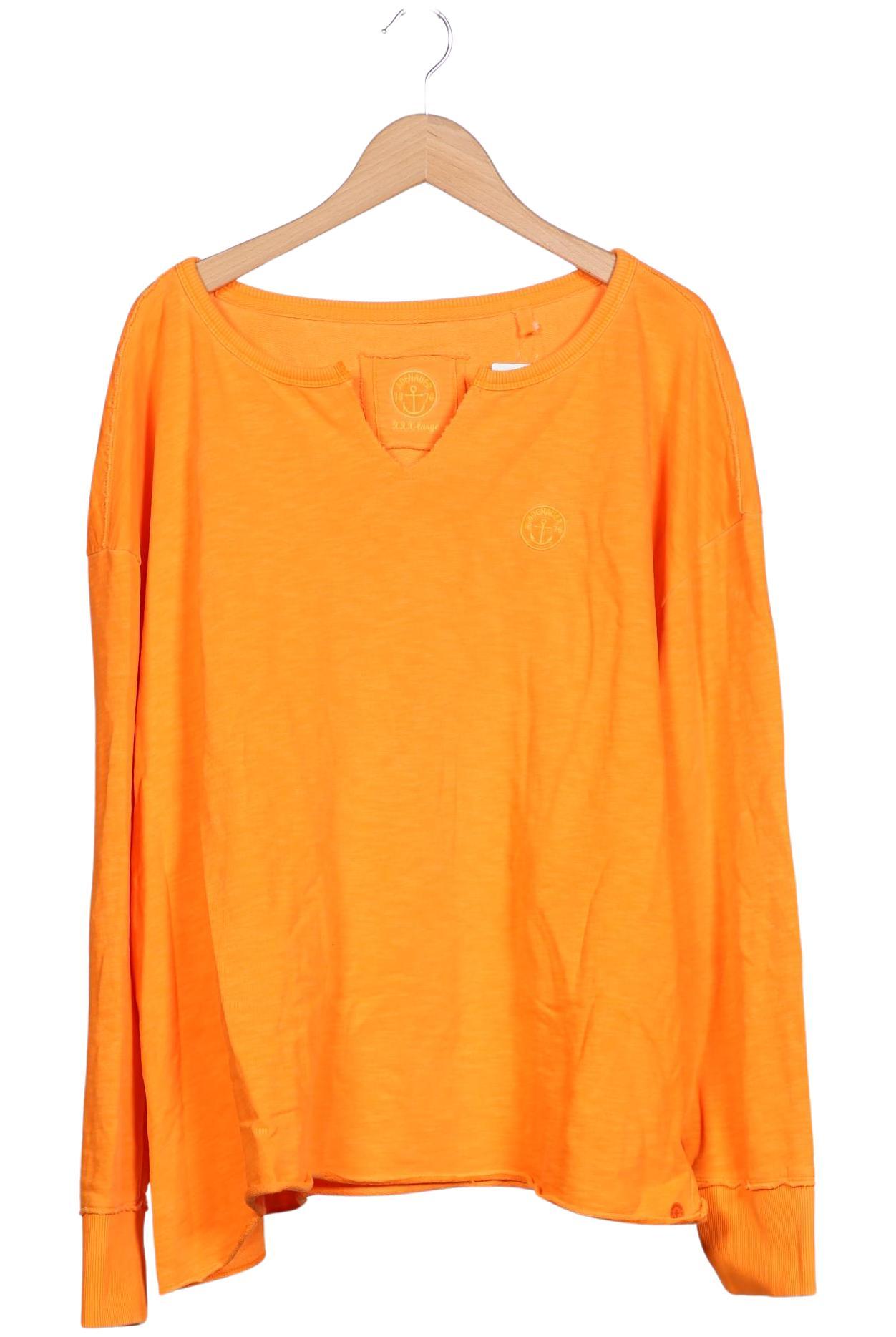 

Adenauer & Co Damen Sweatshirt, orange, Gr. 48