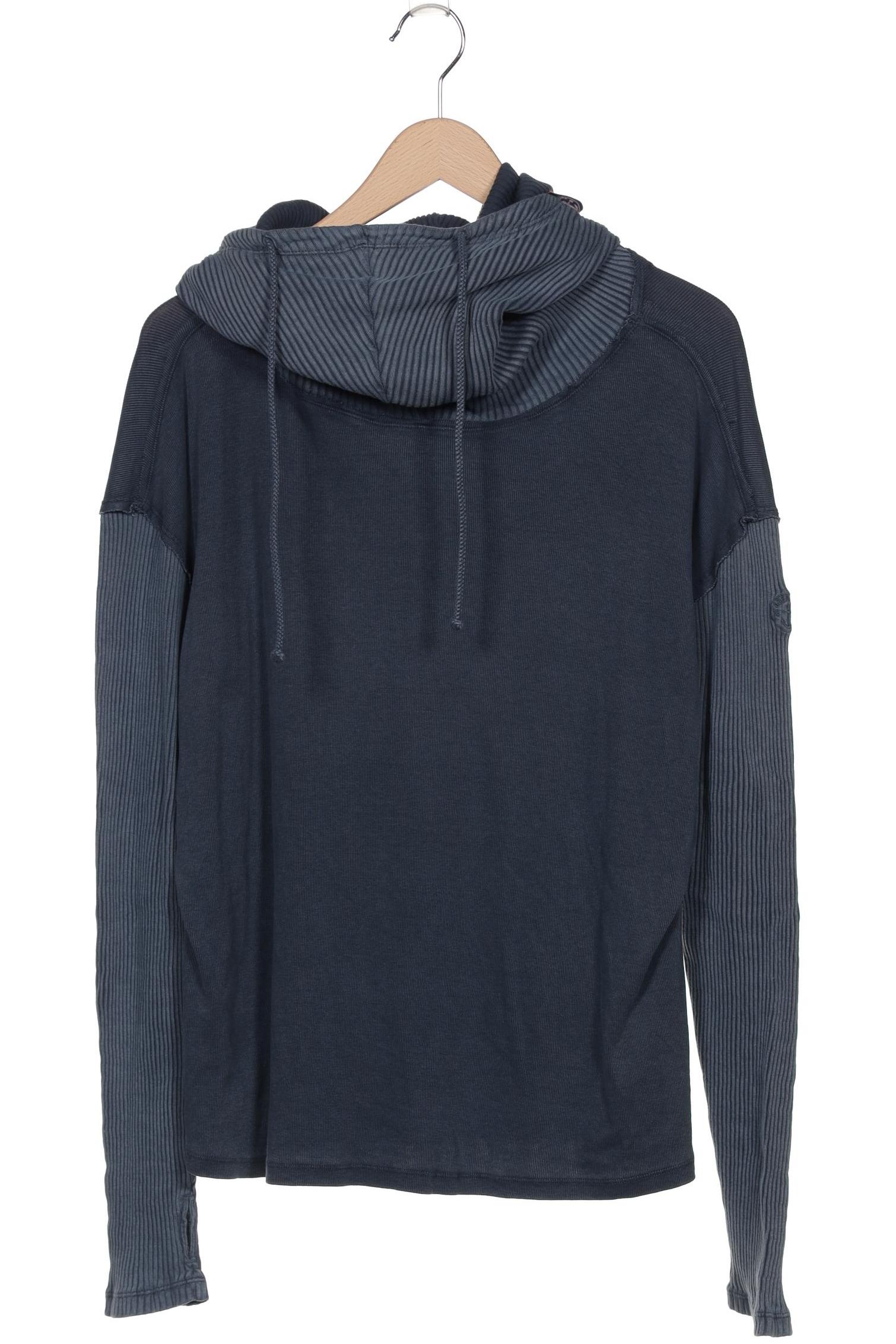 

Adenauer & Co Damen Kapuzenpullover, blau, Gr. 44