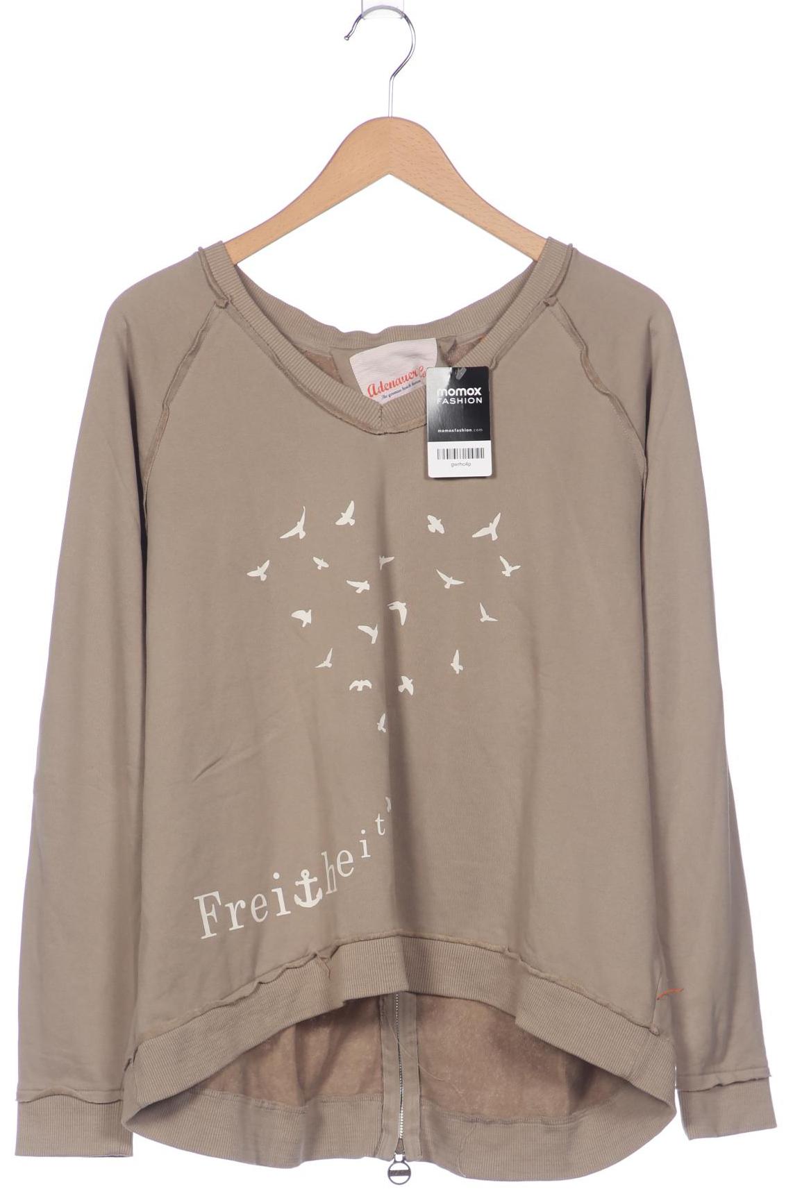 

Adenauer & Co Damen Sweatshirt, braun, Gr. 42