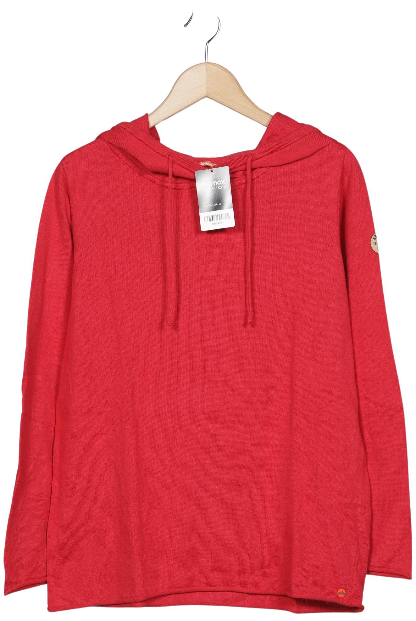 

Adenauer & Co Damen Kapuzenpullover, rot, Gr. 38