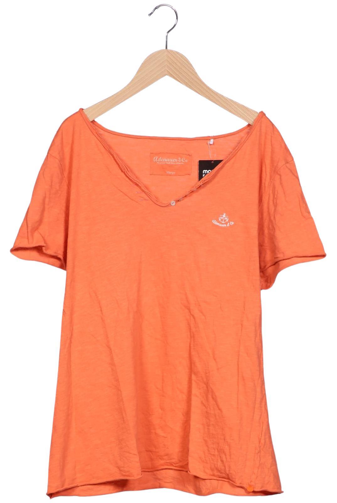 

Adenauer & Co Damen T-Shirt, orange, Gr. 44