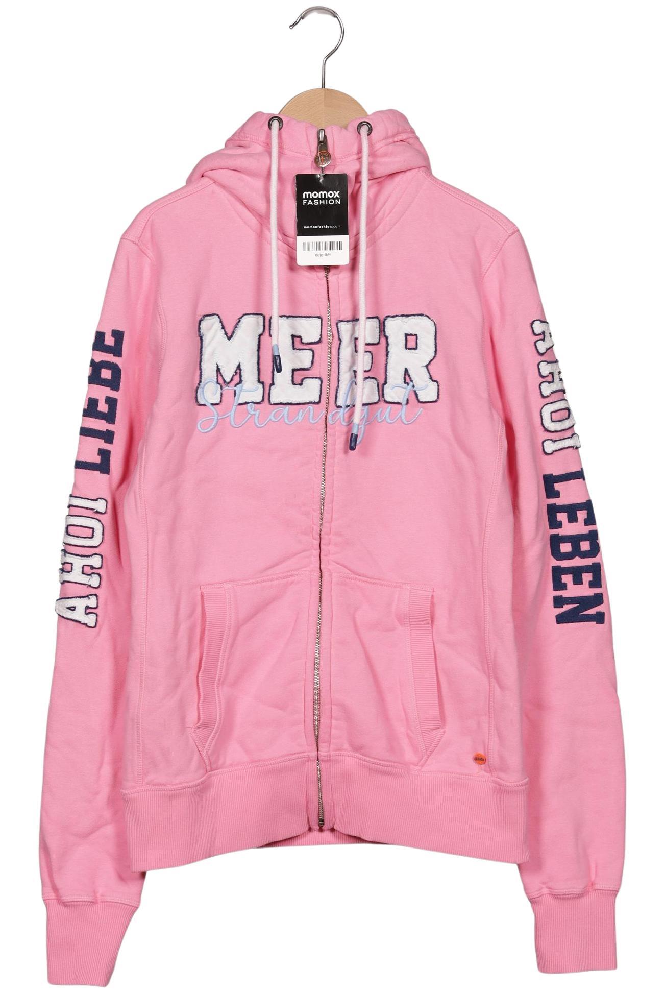 

Adenauer & Co Damen Kapuzenpullover, pink, Gr. 38