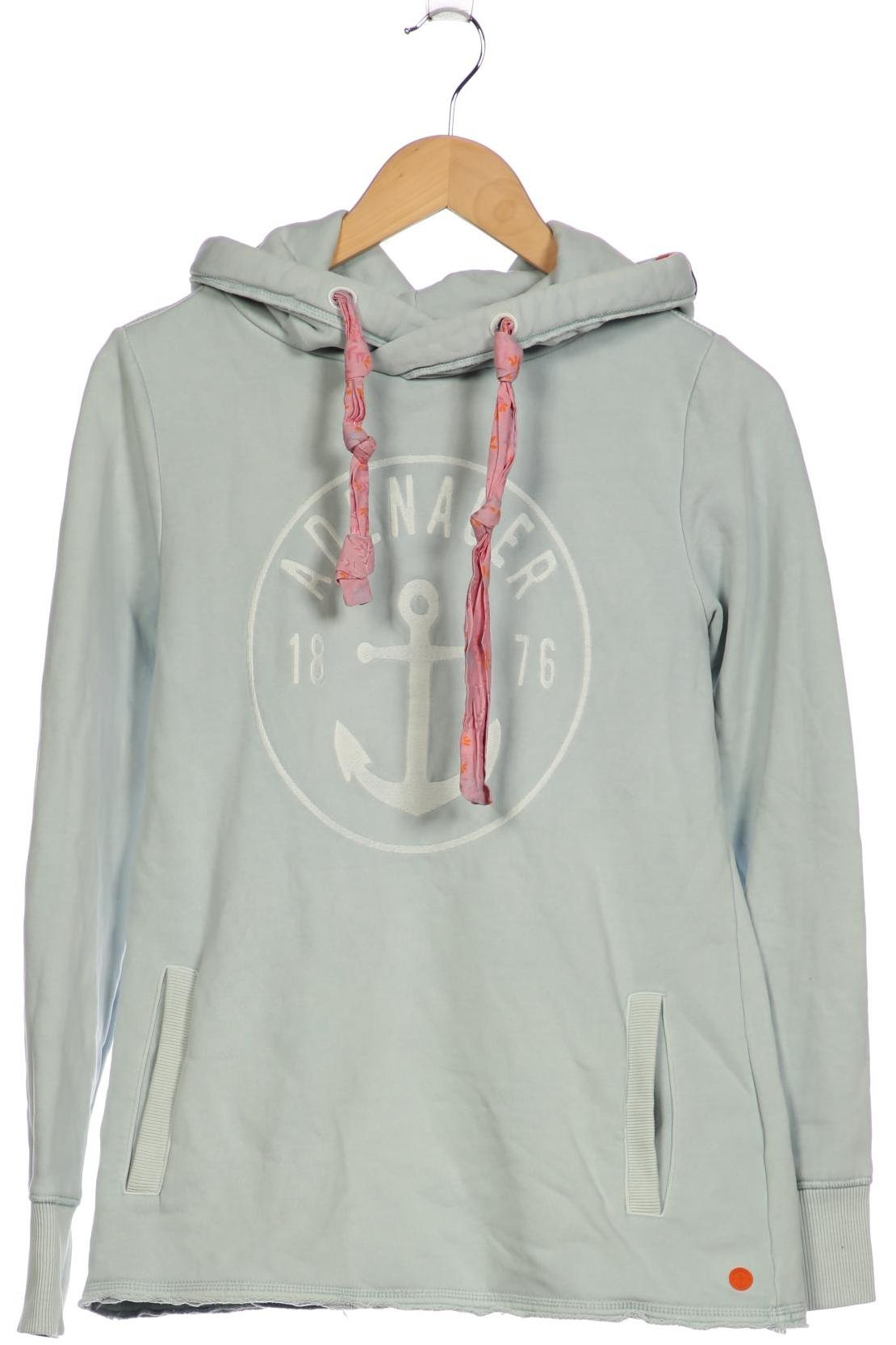 

Adenauer & Co Damen Kapuzenpullover, hellblau, Gr. 36