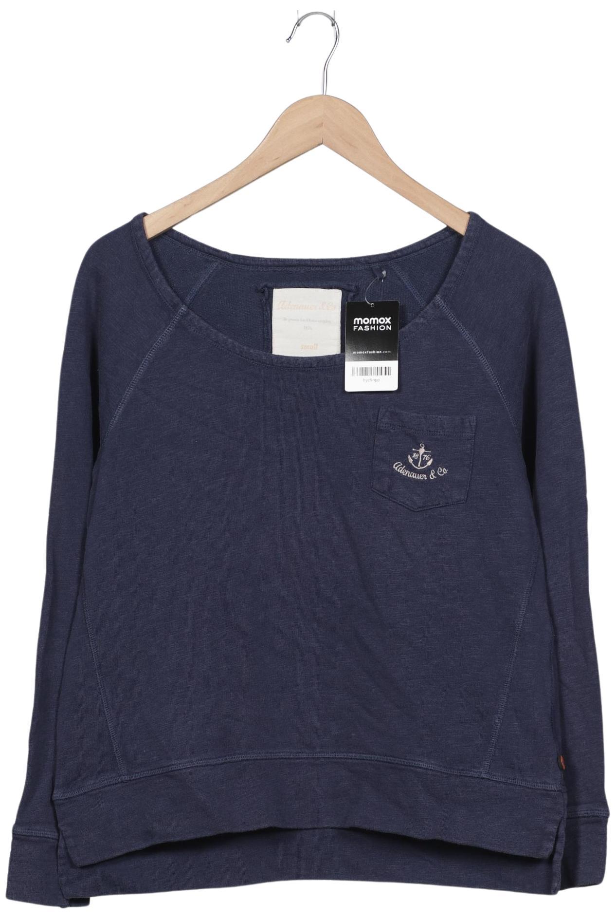 

Adenauer & Co Damen Sweatshirt, marineblau, Gr. 36