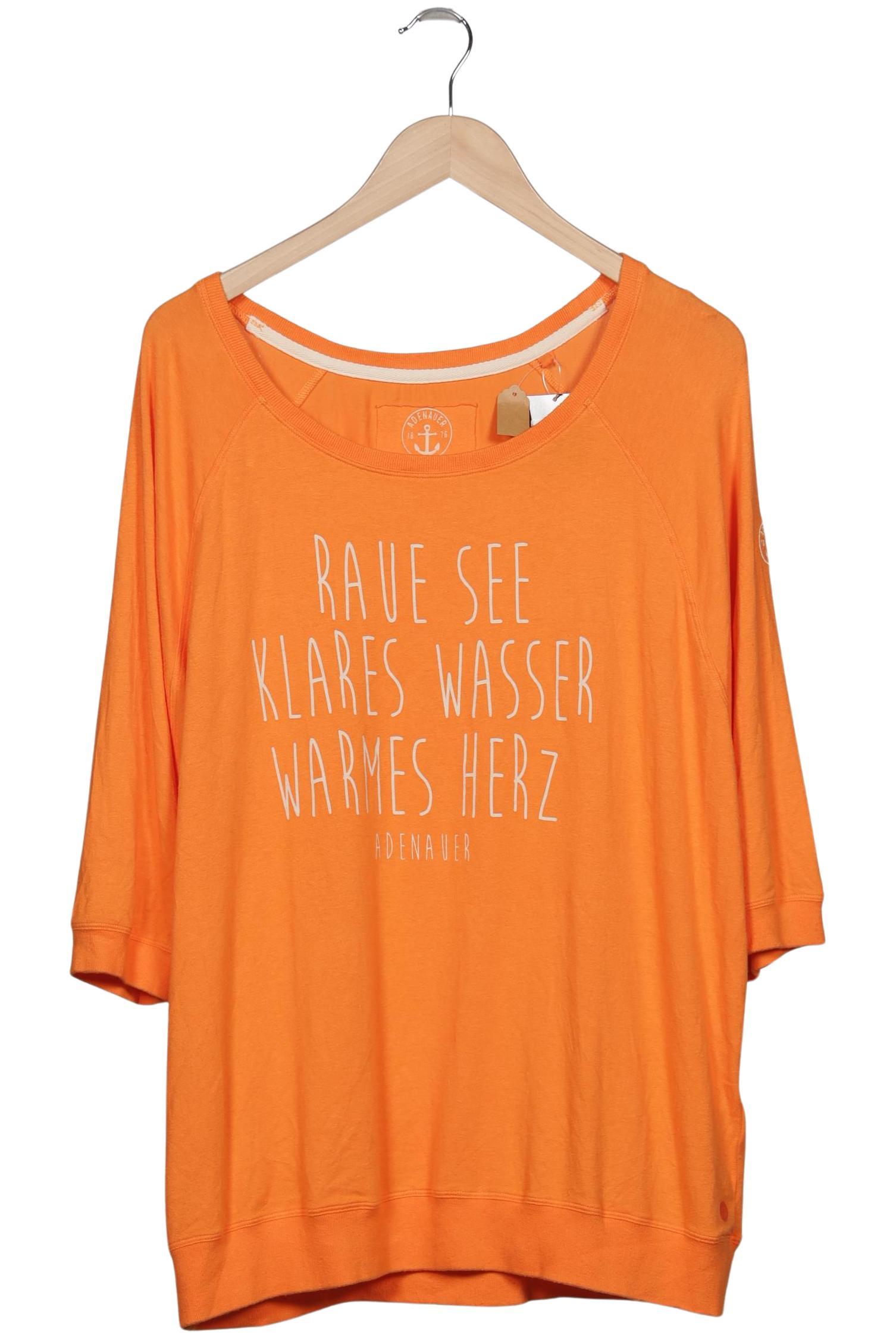 

Adenauer & Co Damen T-Shirt, orange, Gr. 44