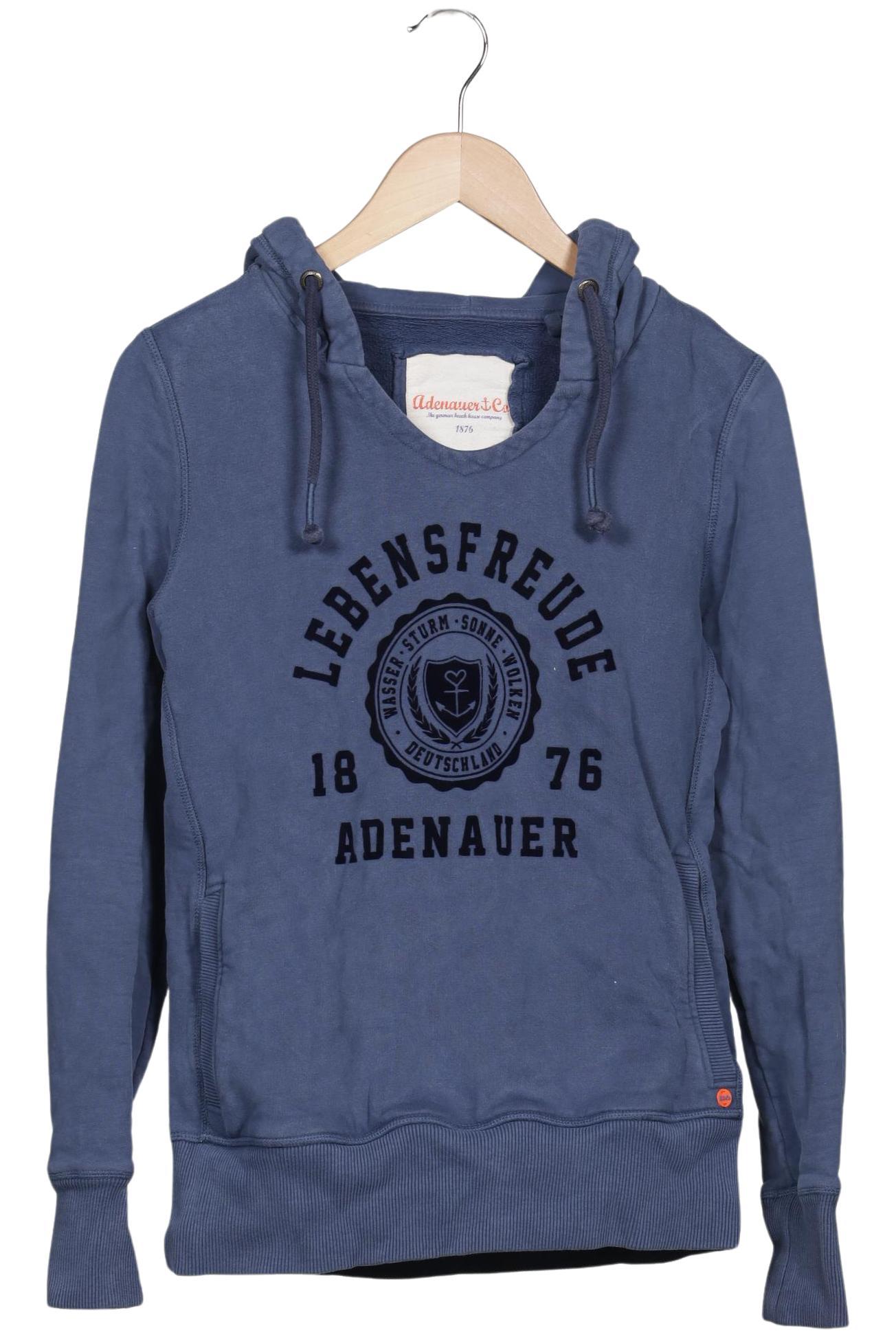 

Adenauer & Co Damen Kapuzenpullover, marineblau, Gr. 38