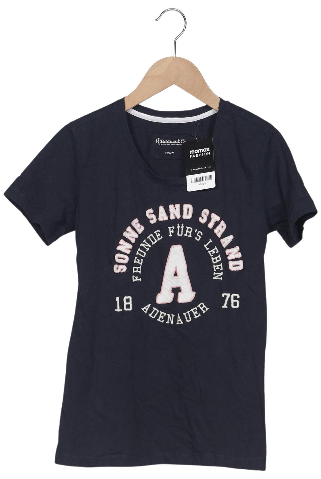 Thumbnail - Adenauer &amp; Co Damen T-Shirt, marineblau, Gr. 34