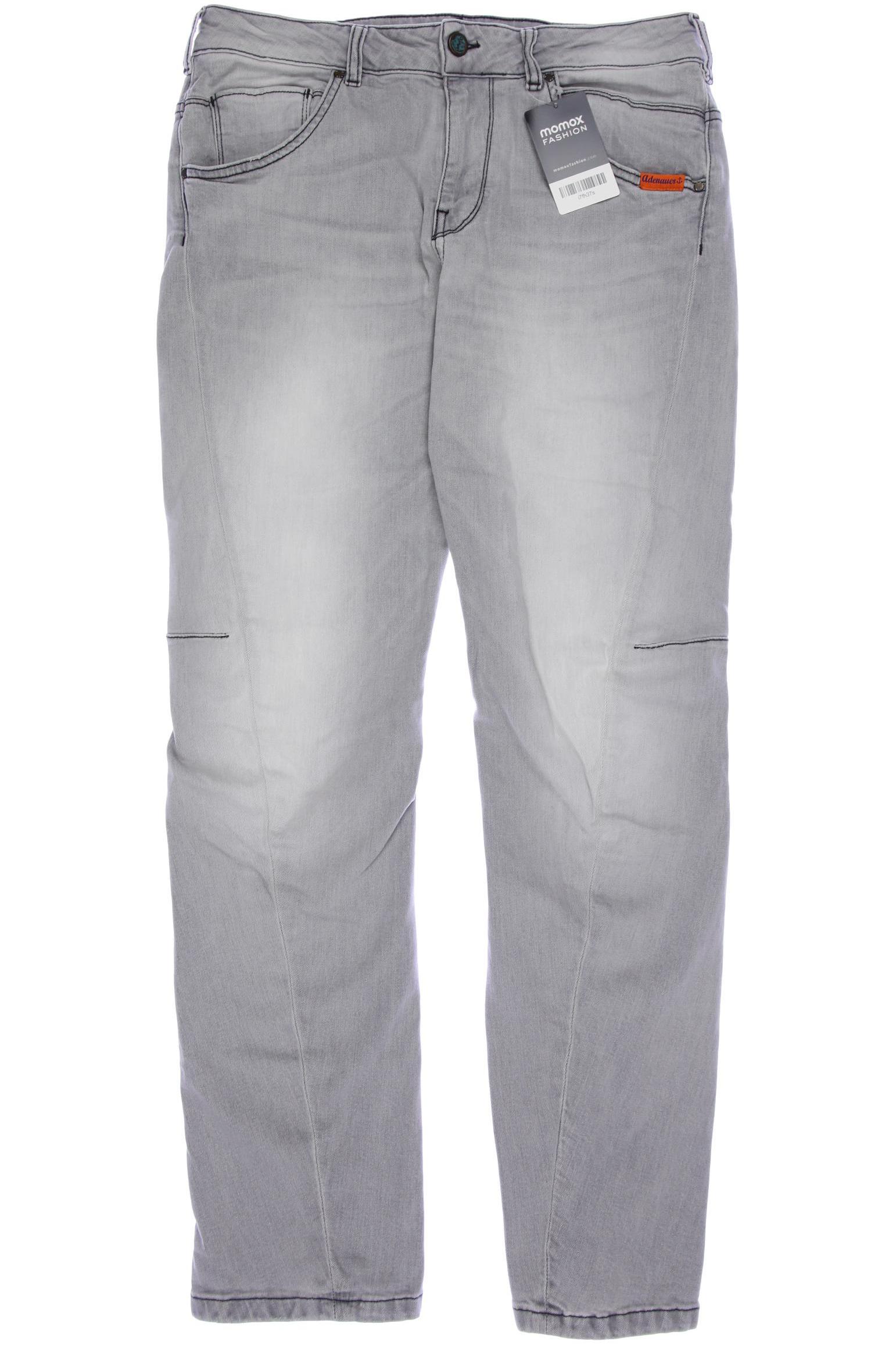 

Adenauer & Co Damen Jeans, grau, Gr. 29