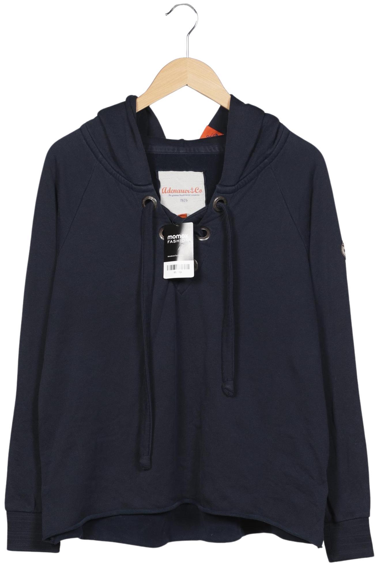 

Adenauer & Co Damen Kapuzenpullover, marineblau, Gr. 38