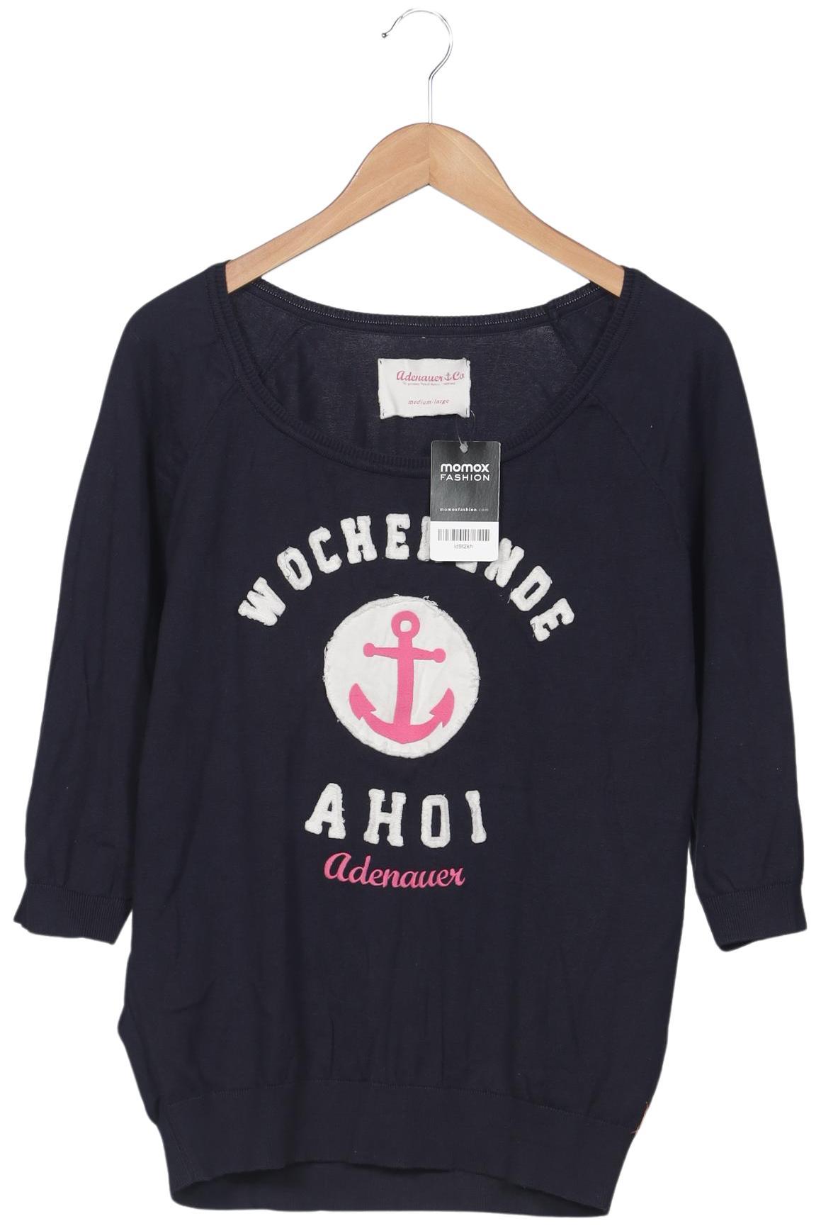 

Adenauer & Co Damen Pullover, marineblau, Gr. 38