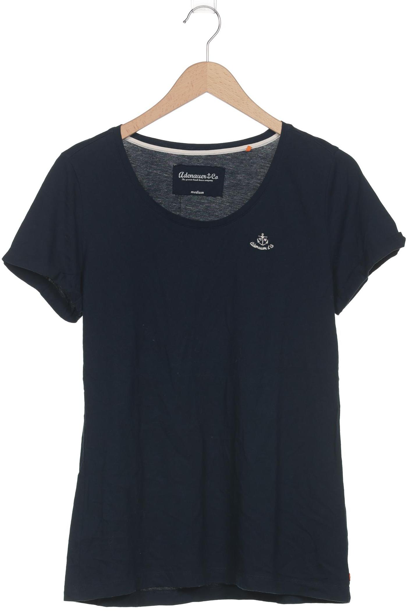 

Adenauer & Co Damen T-Shirt, marineblau, Gr. 38