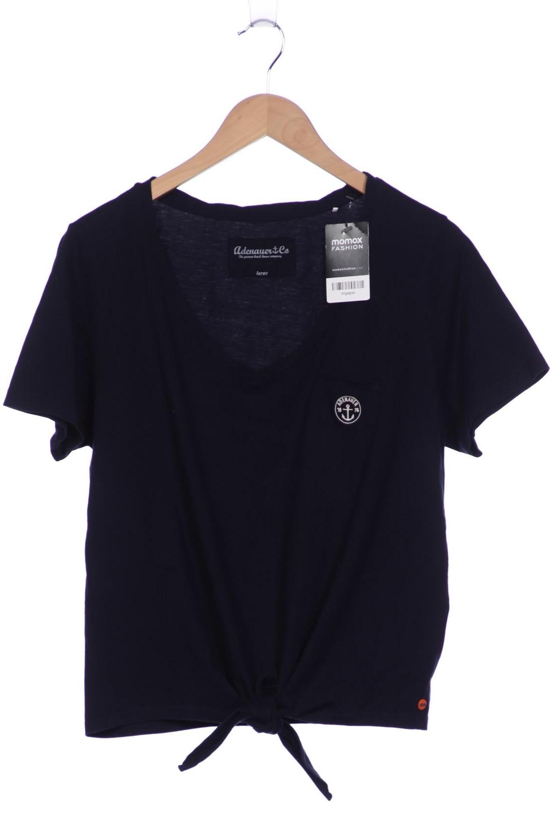 

Adenauer & Co Damen T-Shirt, marineblau, Gr. 42