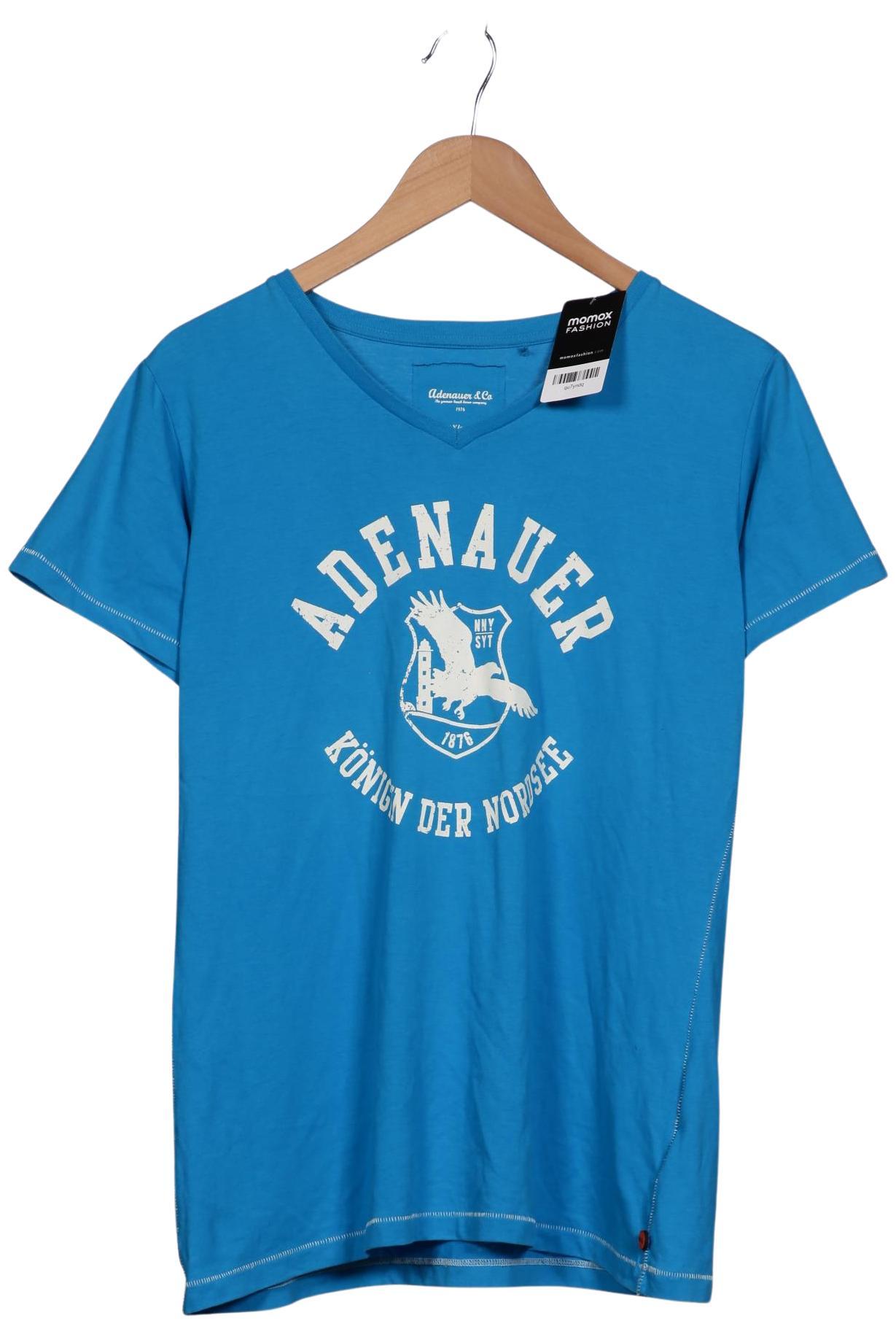 

Adenauer & Co Damen T-Shirt, blau, Gr. 46