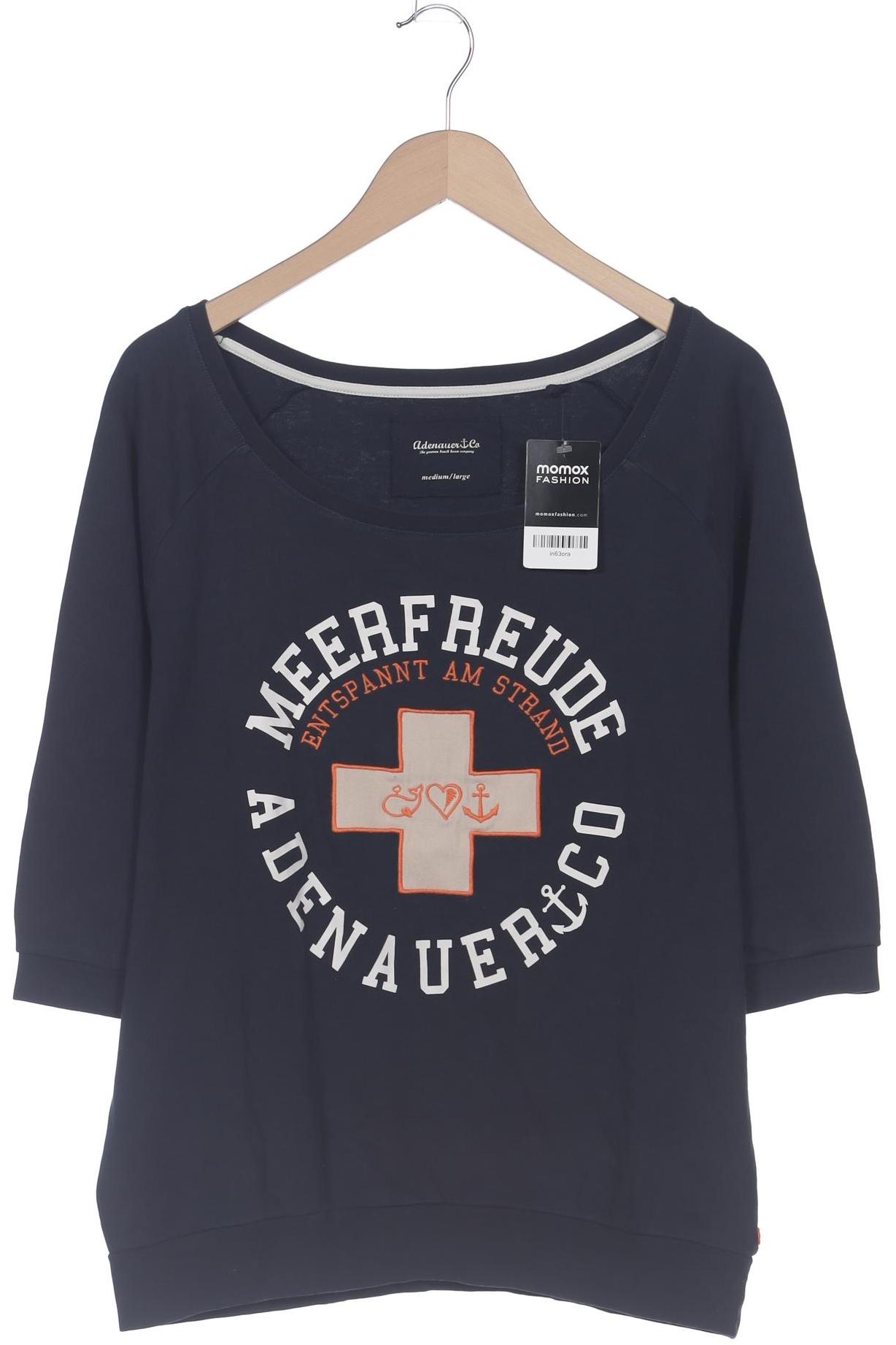 

Adenauer & Co Damen Sweatshirt, marineblau, Gr. 38